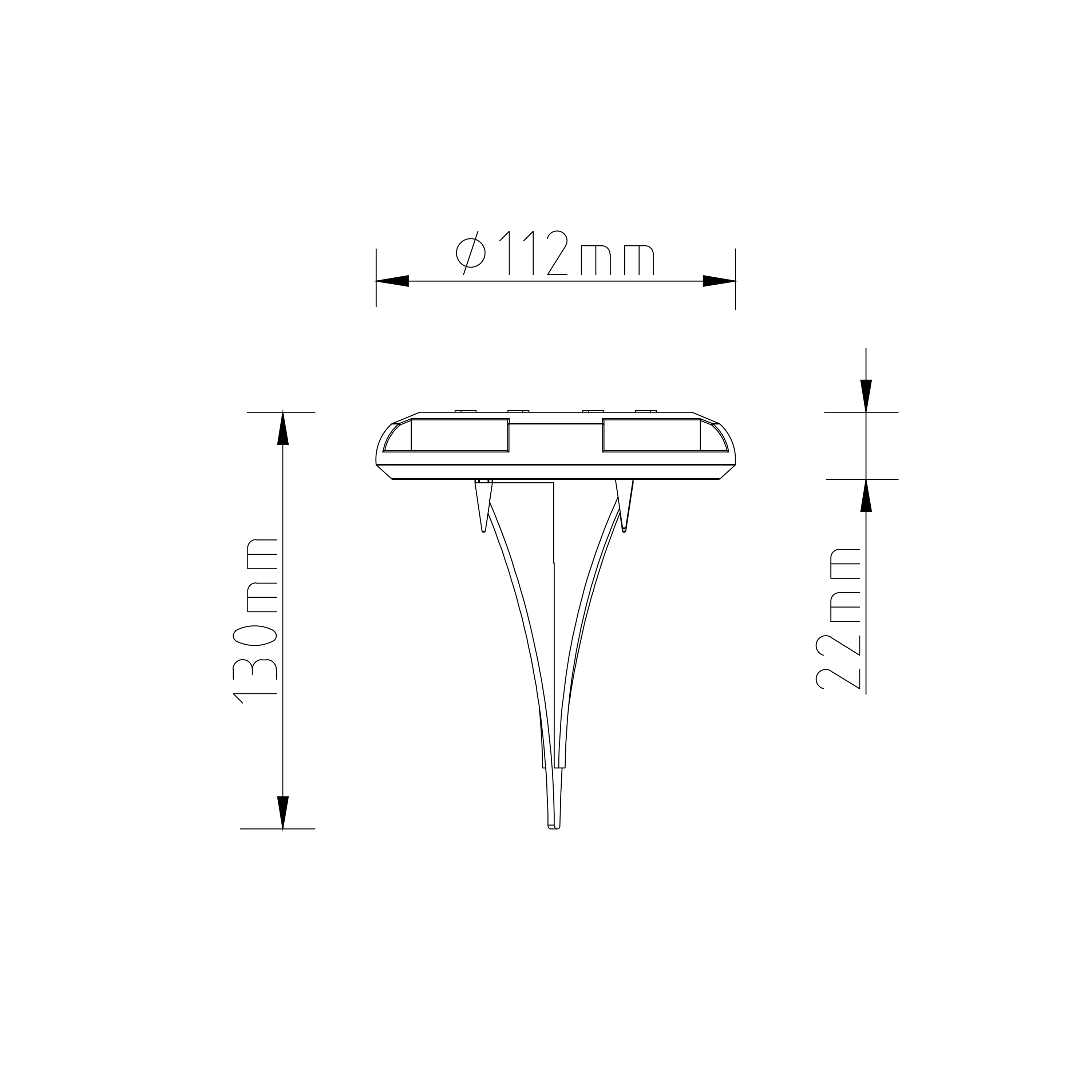 Spot à encastrer solaire D.12 cm 5 lumens, Tampa INSPIRE - 3