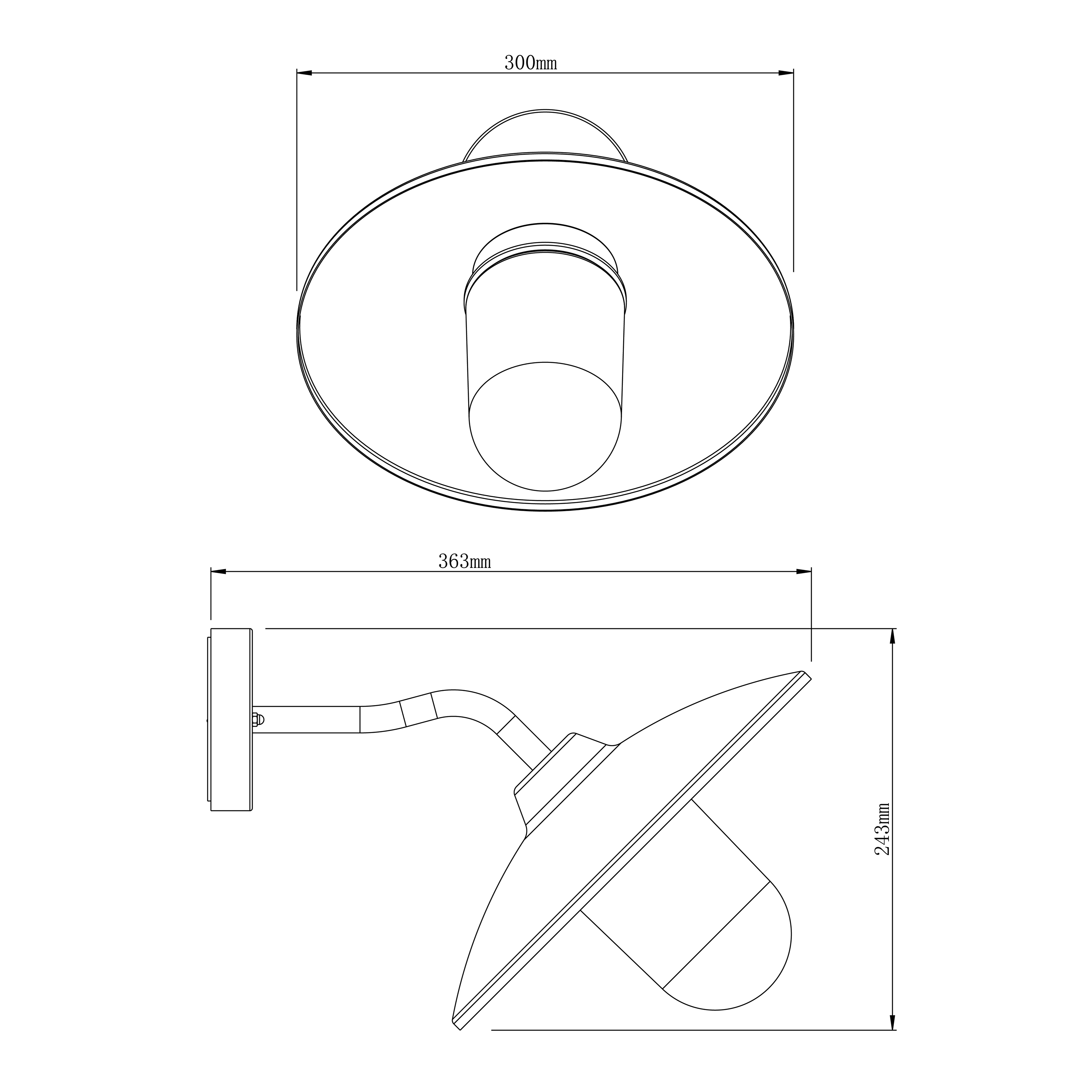 Applique extérieure E27 Bord de mer, Ronchin galva INSPIRE - 6