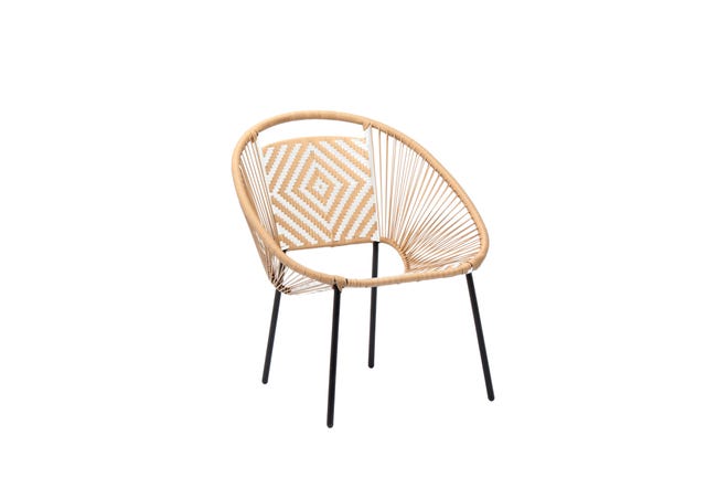 Fauteuil Bohème en Rotin