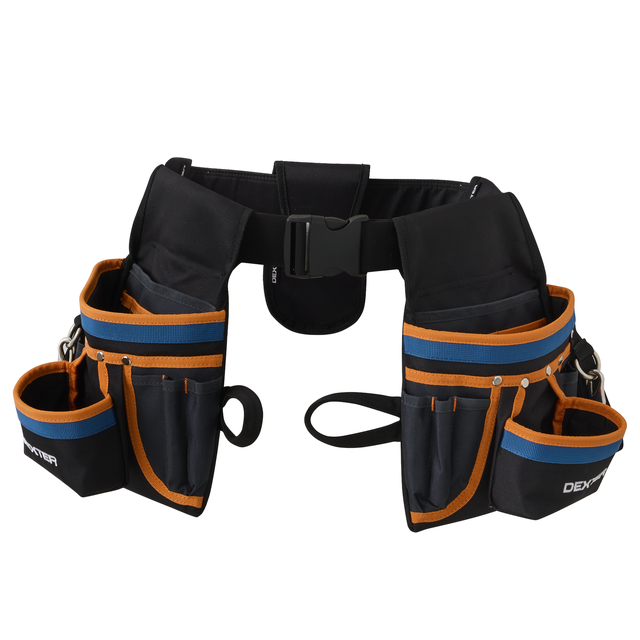 Cintura portautensili DEXTER in poliestere 20 tasche L 66.7 x P 1 x H 30 cm