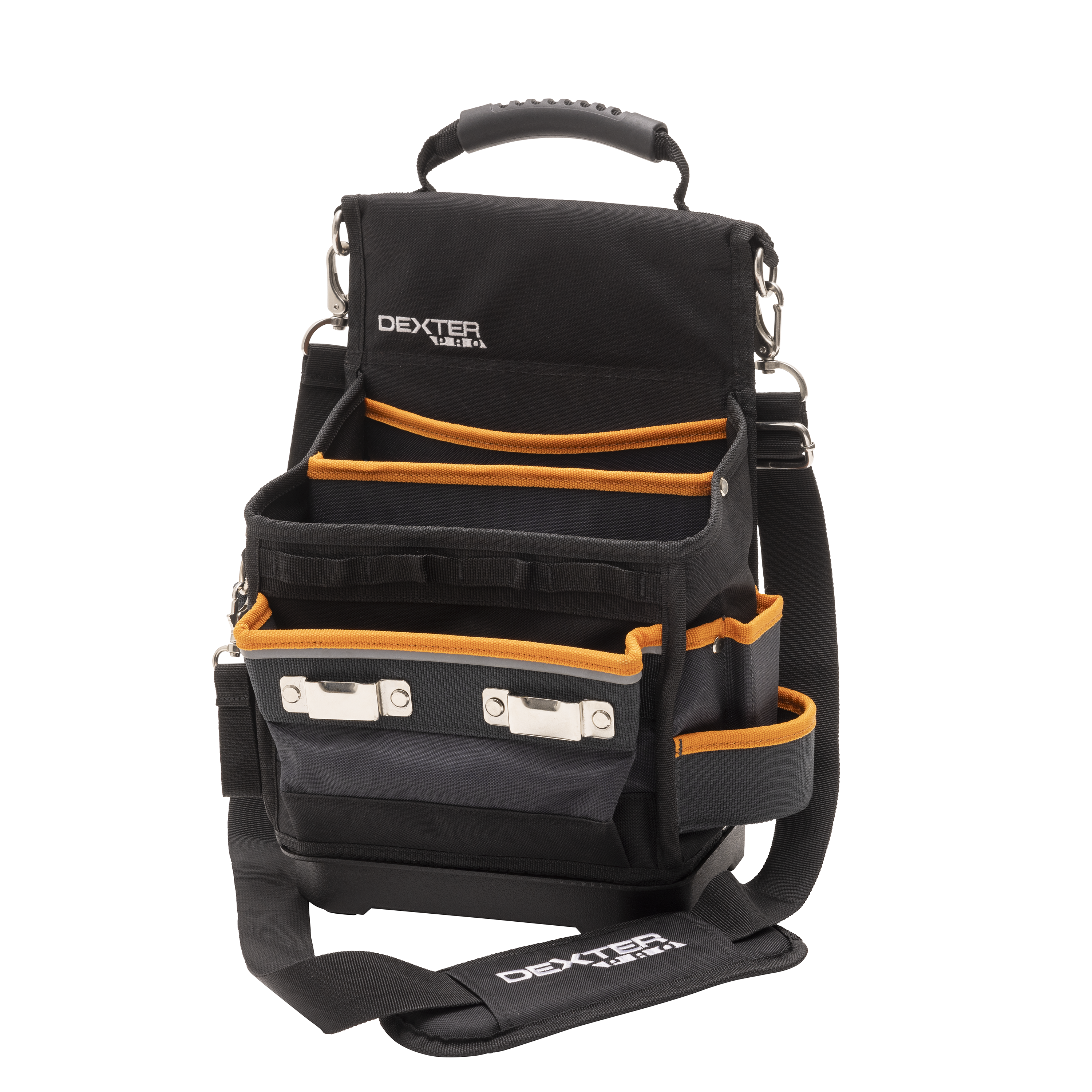 Bolsa para ferramentas de eletricista 12 litros poliéster 25x25x19 cm Dexter Pro - 2