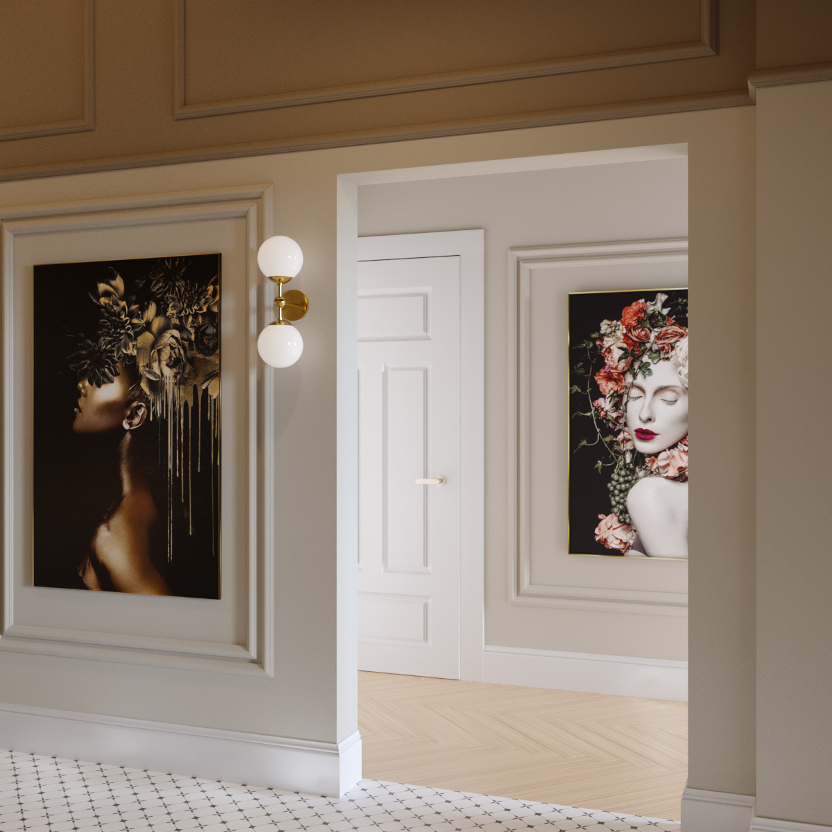 Kinkiet Dorado złoty E14 Light Prestige - 5