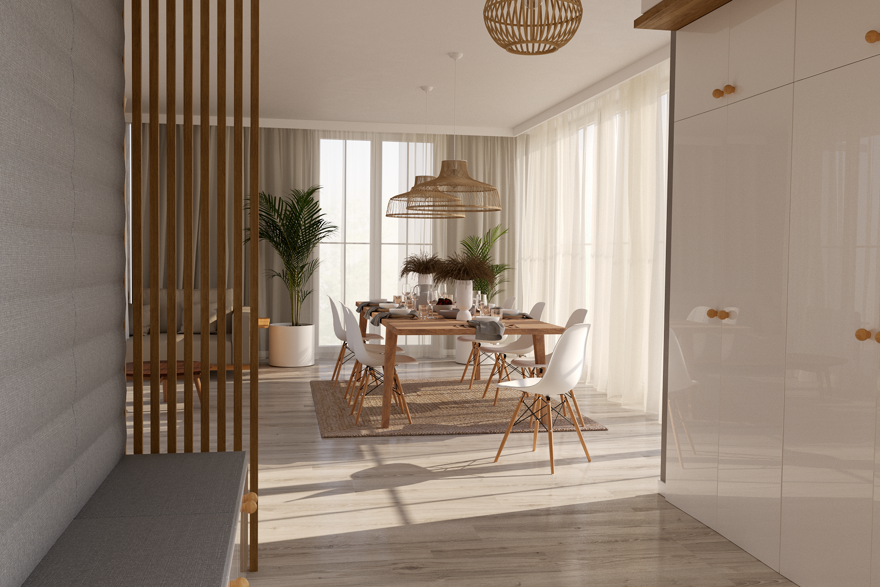 Listwa karniszowa LK-1 do LED z polimeru 10 x 300 cm - 2