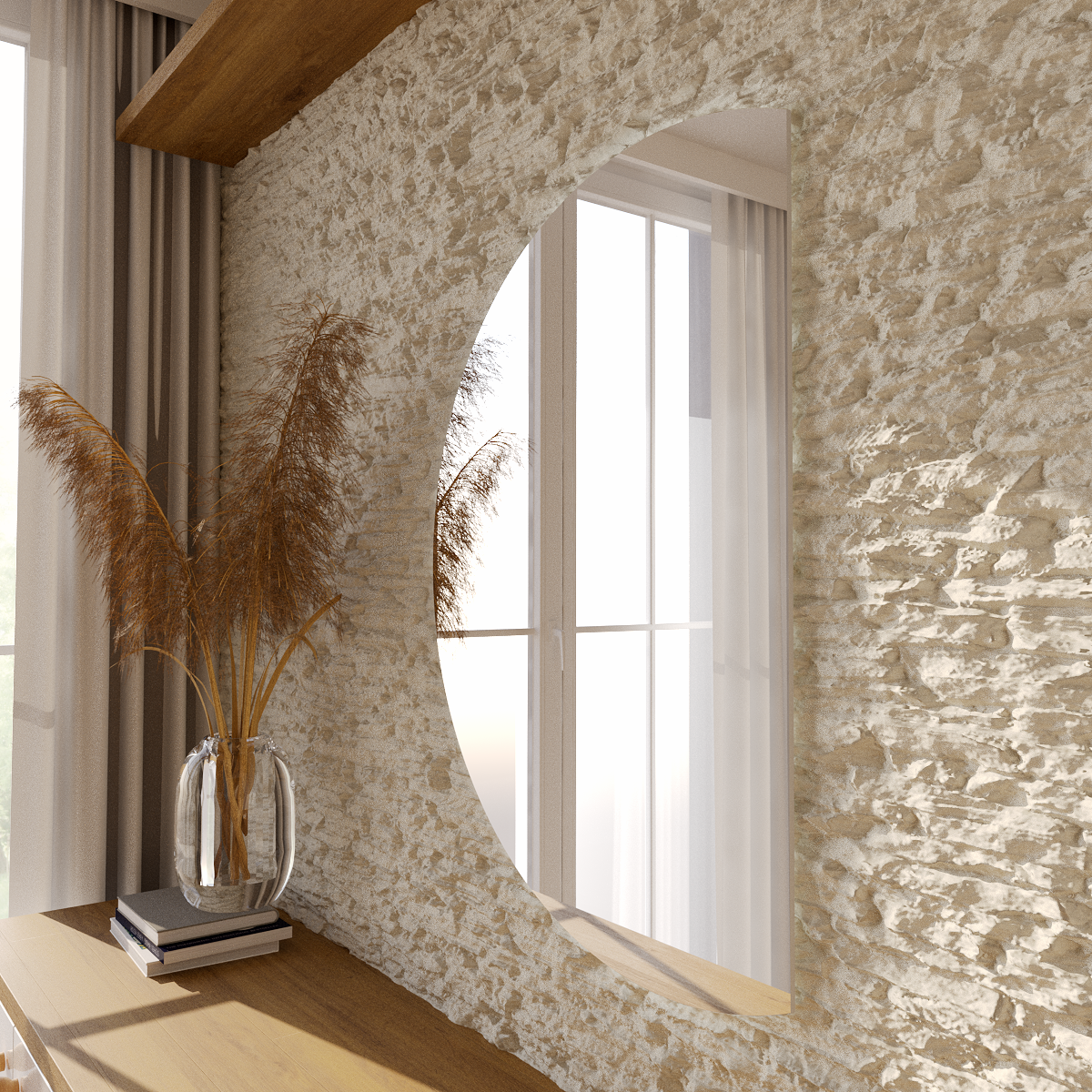 Trawa pampasowa źdźbło 135cm - 4