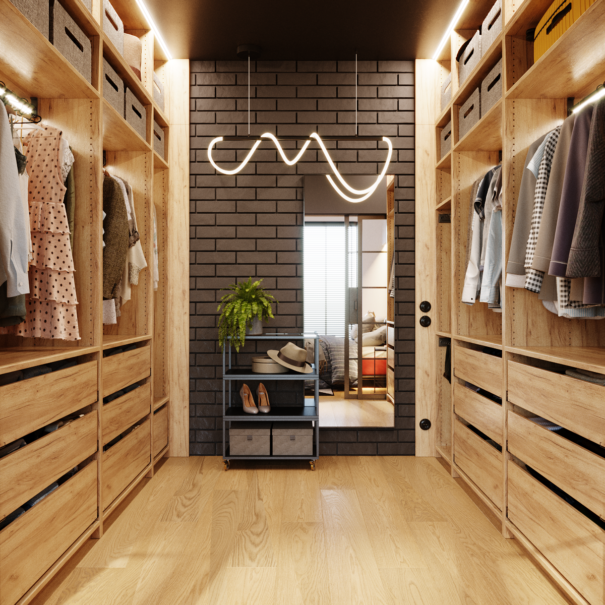 Lampa wisząca Meleca czarna LED Light Prestige - 5