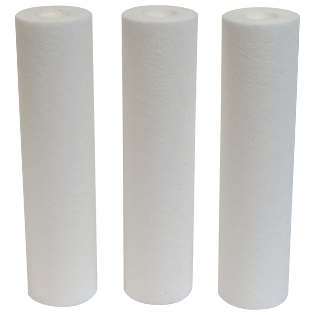 Lot de 3 cartouches anti sédiment extrudée 20 microns