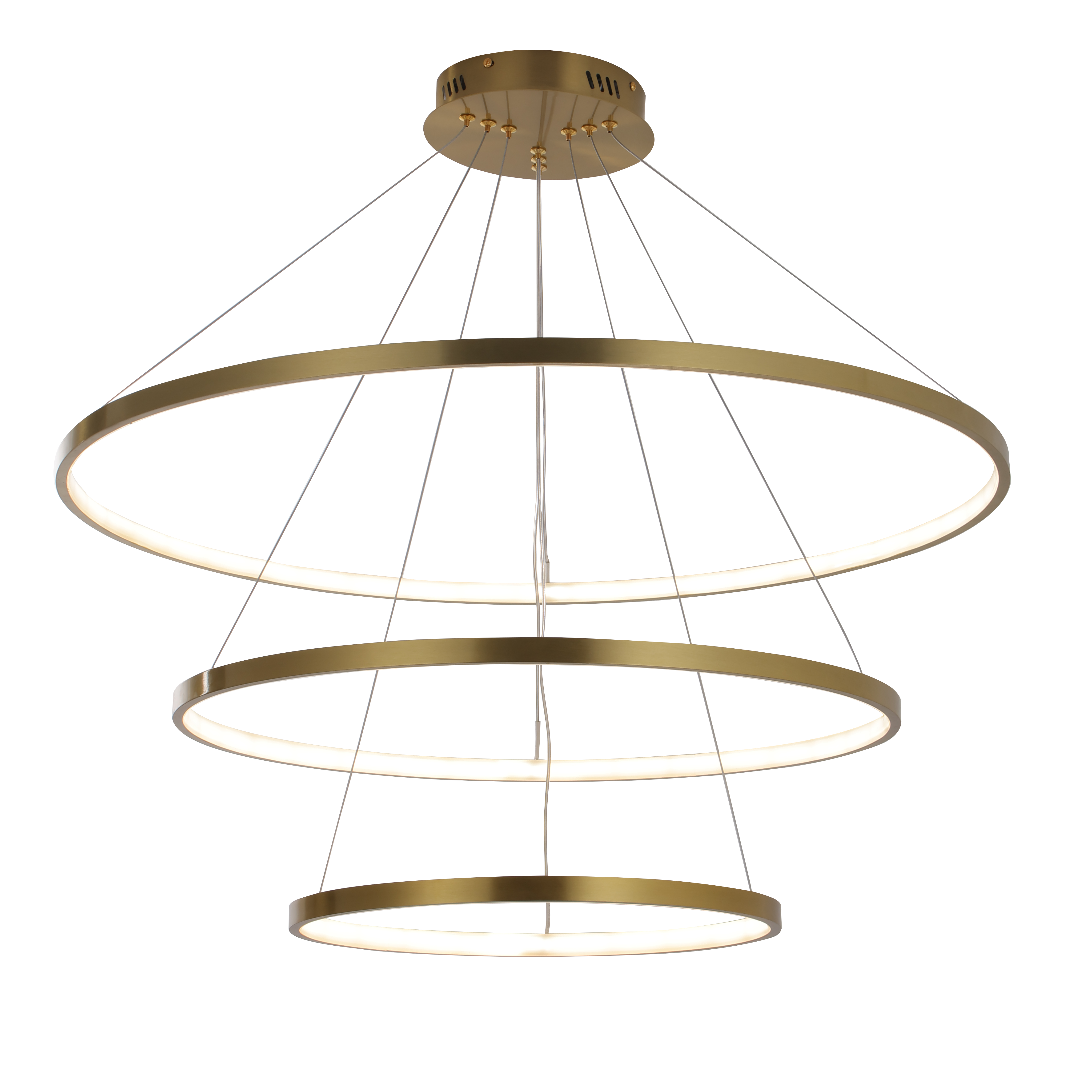 Lampa wisząca Lea złota 7200 lm LED Sanico