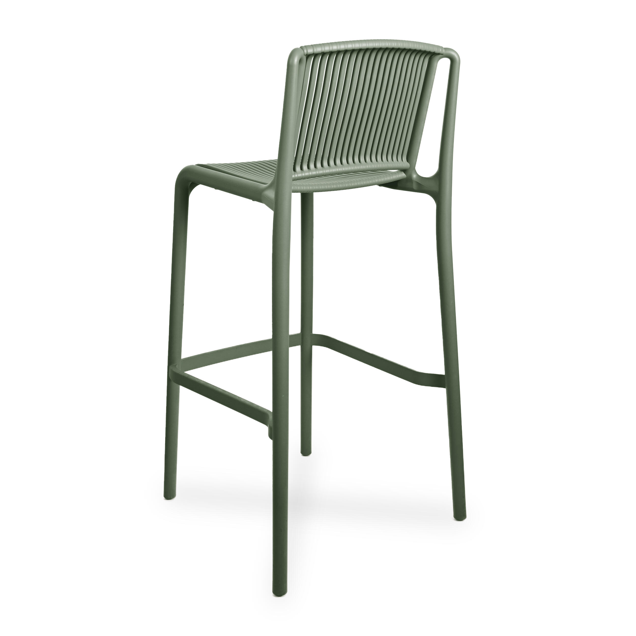 Lot de 2 tabourets de bar Morgan vert - 6