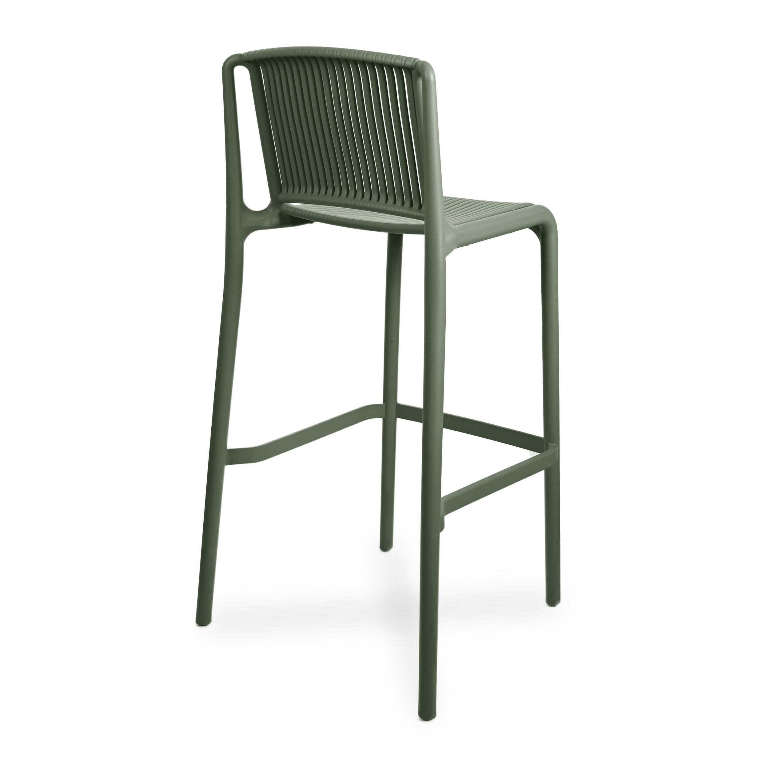Lot de 2 tabourets de bar Morgan vert - 5