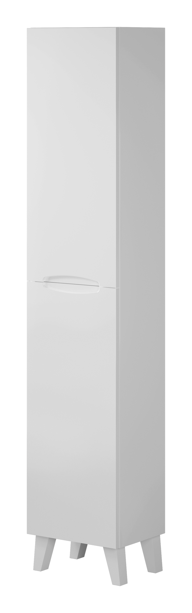 Columna de baño New Asimetrico blanco 35x173x27 cm