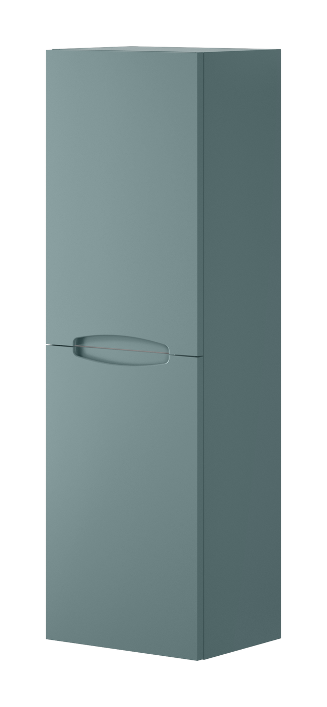 Columna de baño Asimetrico azul 35x110x27 cm