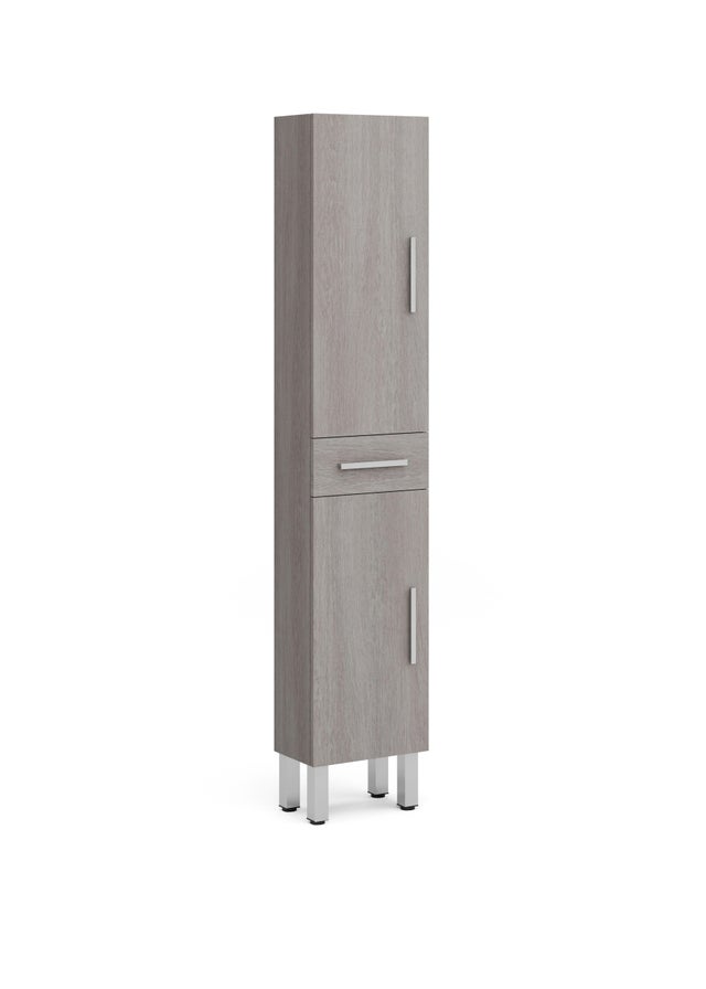 Mueble de baño con lavabo y auxiliar de baño Madrid 100x45