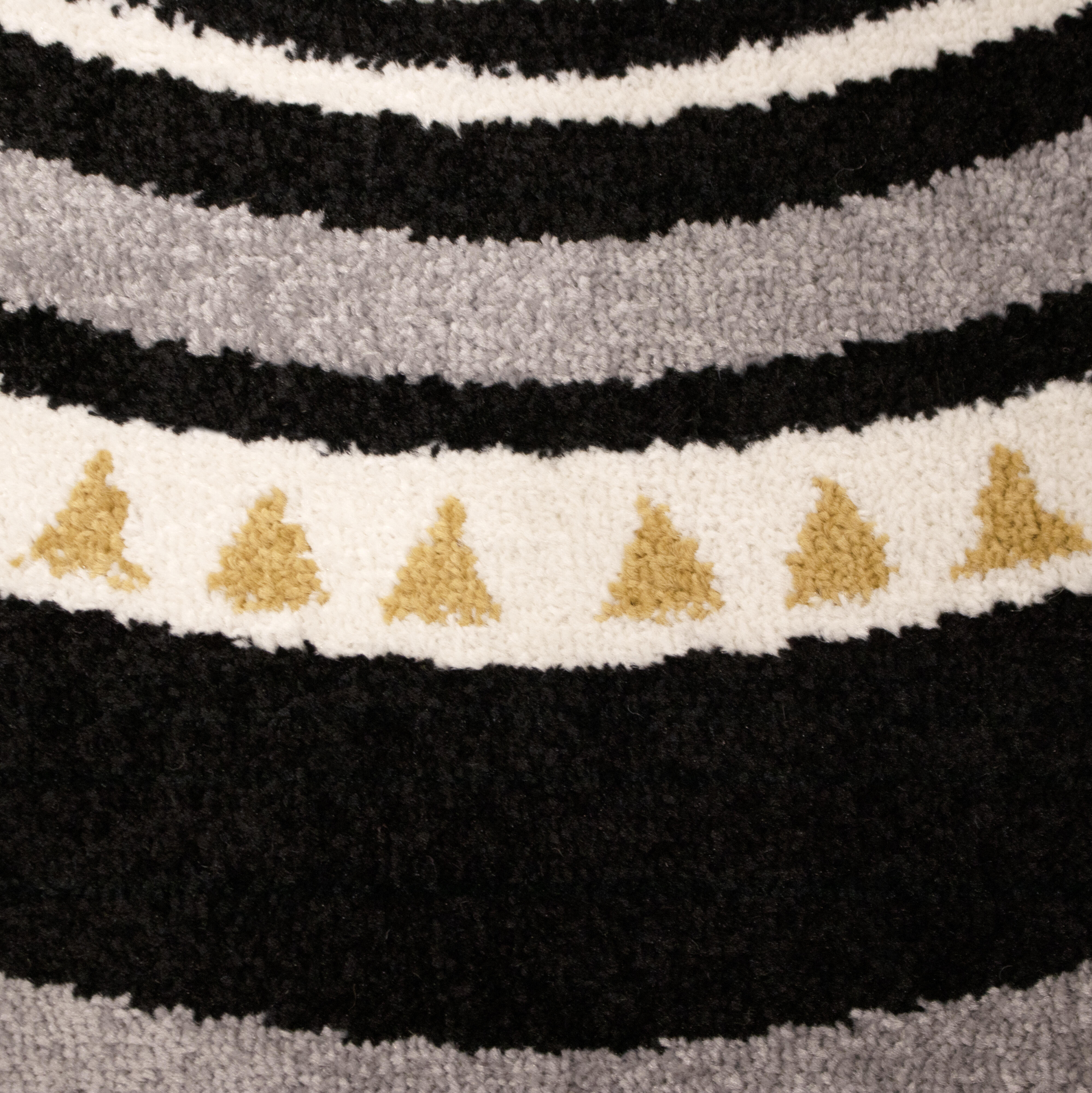 Tapis intérieur rond Tipi - 5