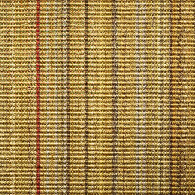 Sisal structuré beige, Chaume chevron fin, rouleau l.4 m