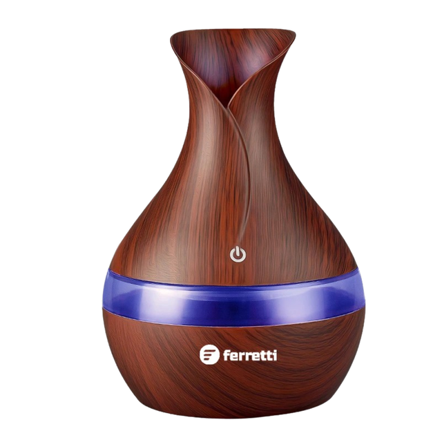 Nawilżacz powietrza LED ciemny brąz ADL021 Ferretti