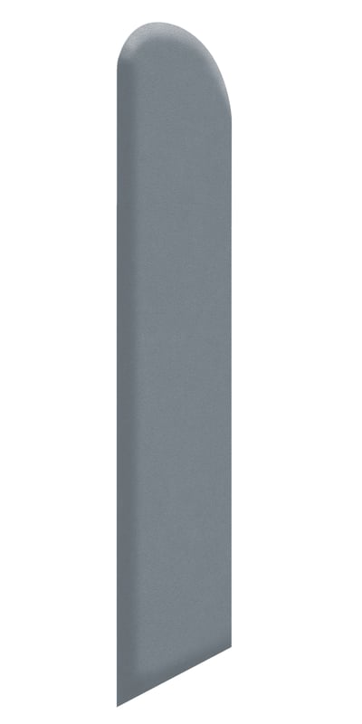 Panele ścienne tapicerowane Płotek 90x20 cm Jasny Szary 83