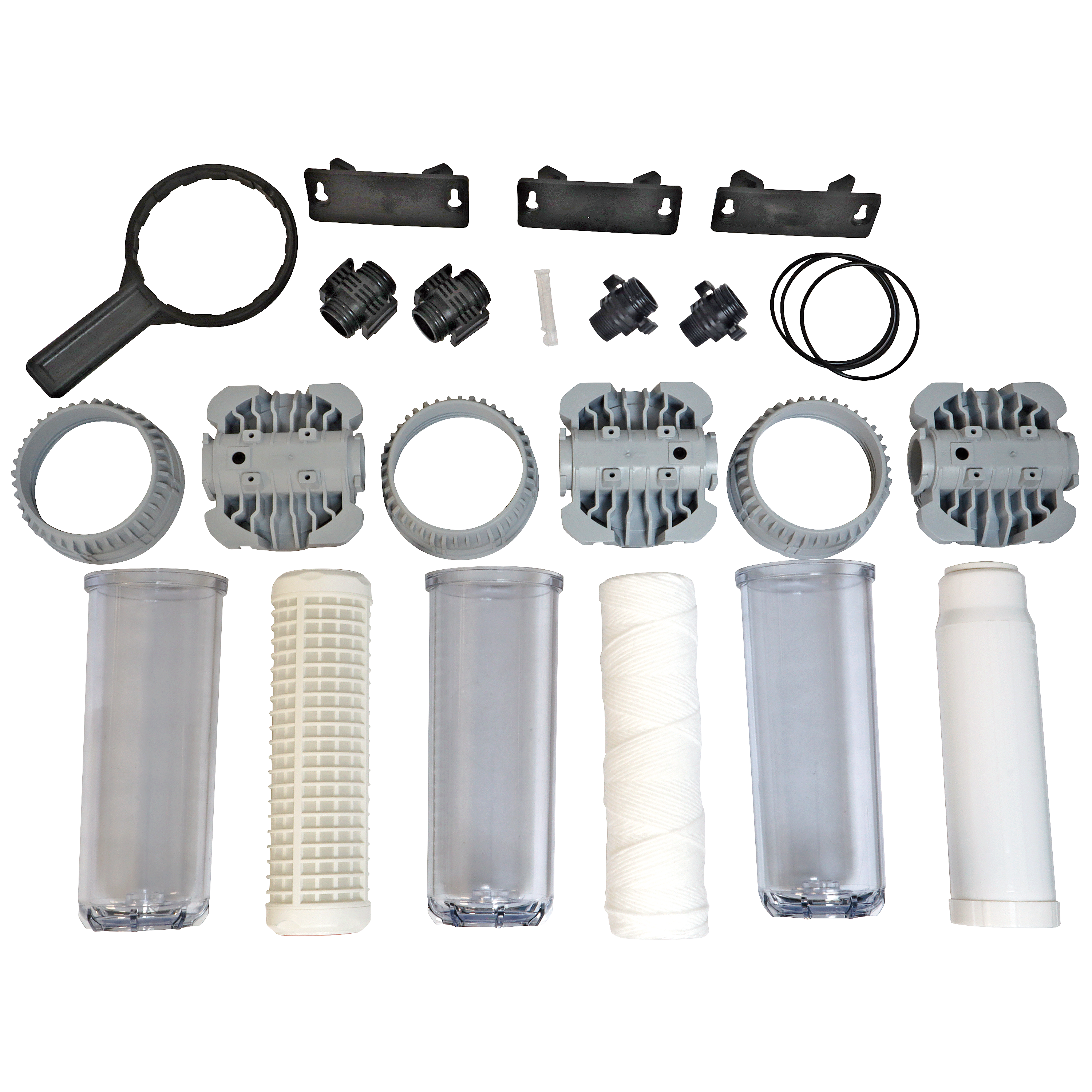Station pour filtration d'eau de pluie, cartouches incluses 3 actions, EQUATION - 6