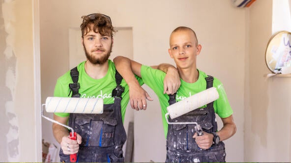 Zdjęcie podopiecznych w Jaworku