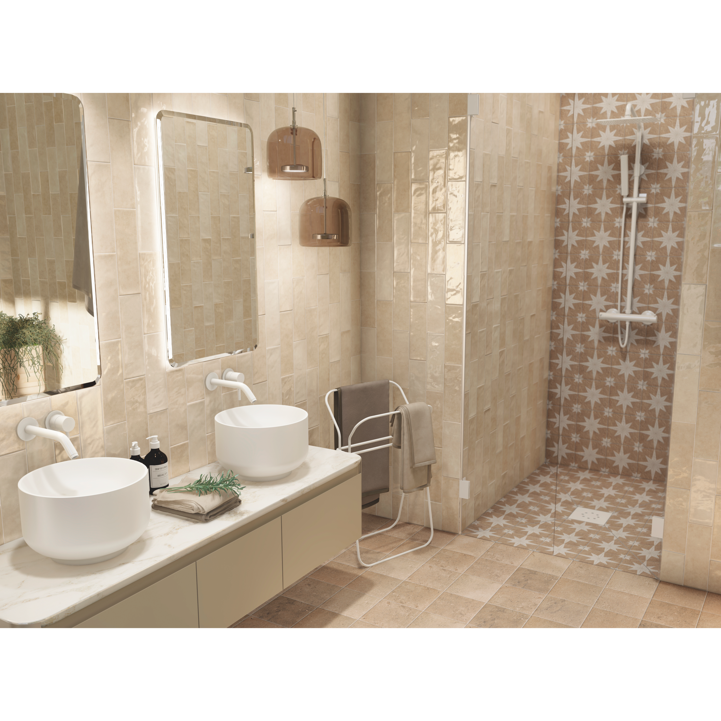 Glazura Cinqueterre Cream 10x30 Mainzu - 2