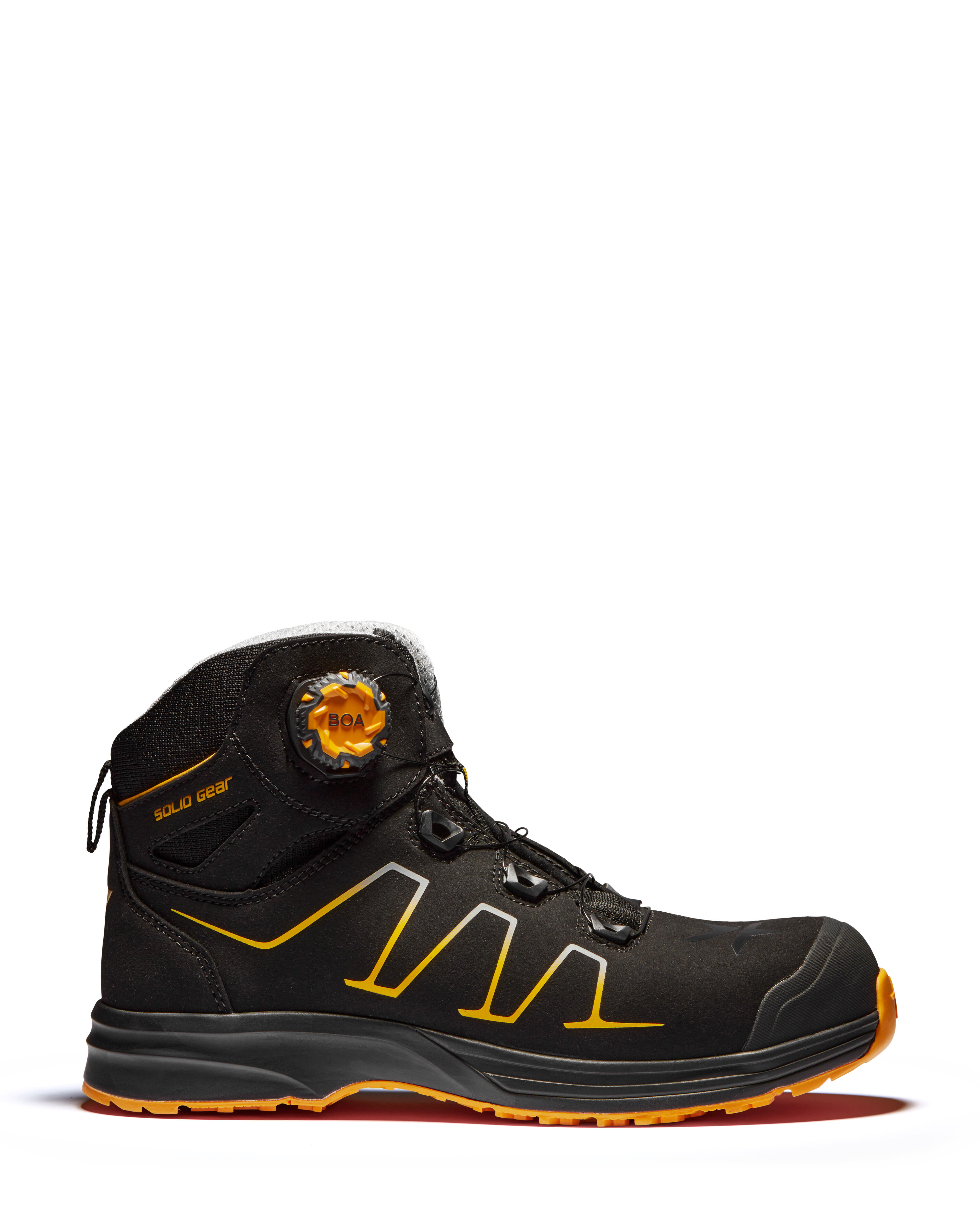 Botas de seguridad solid gear reckon s3 negro t45