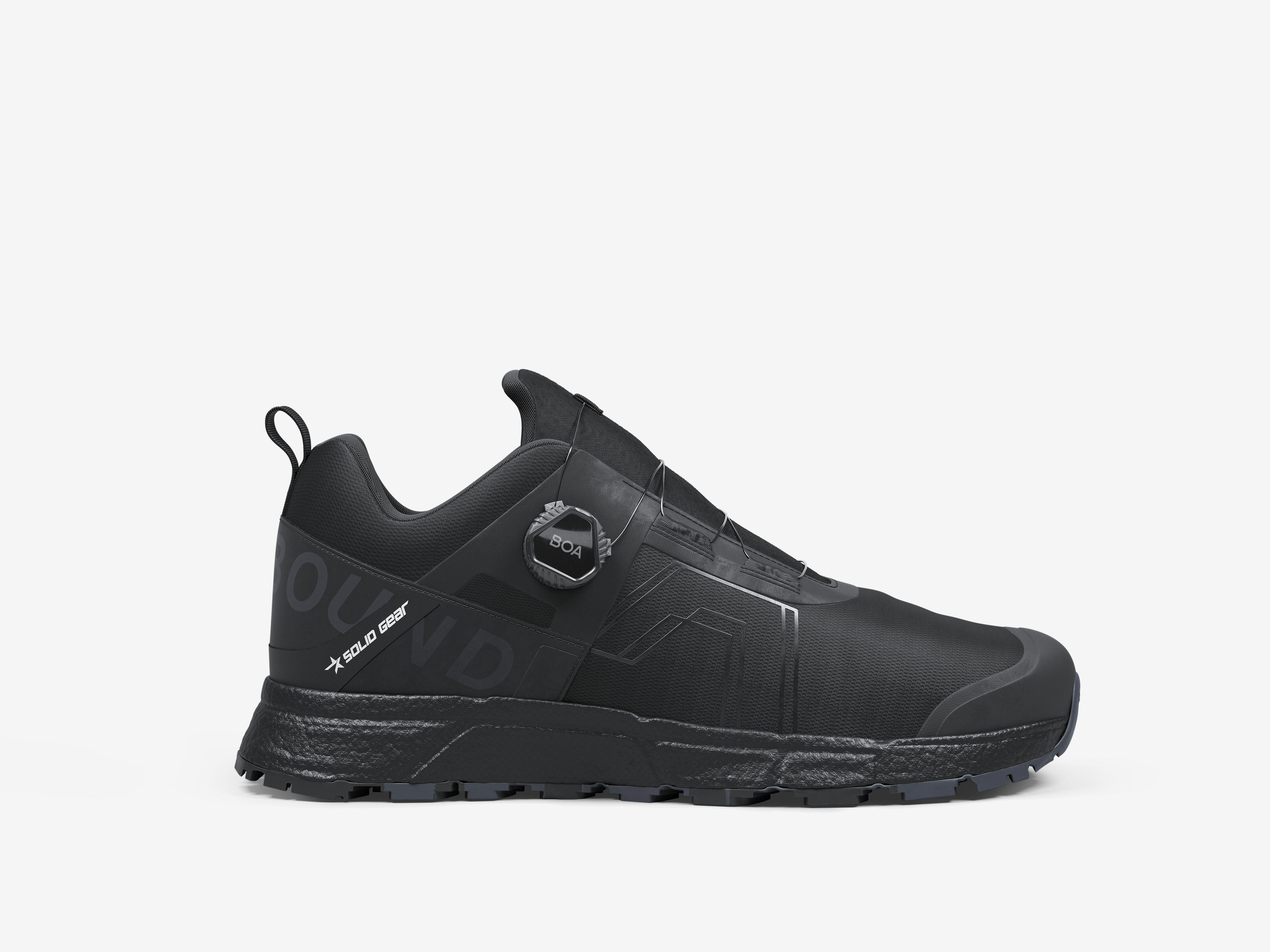 Zapatos de seguridad solid gear bound low fo negro t47