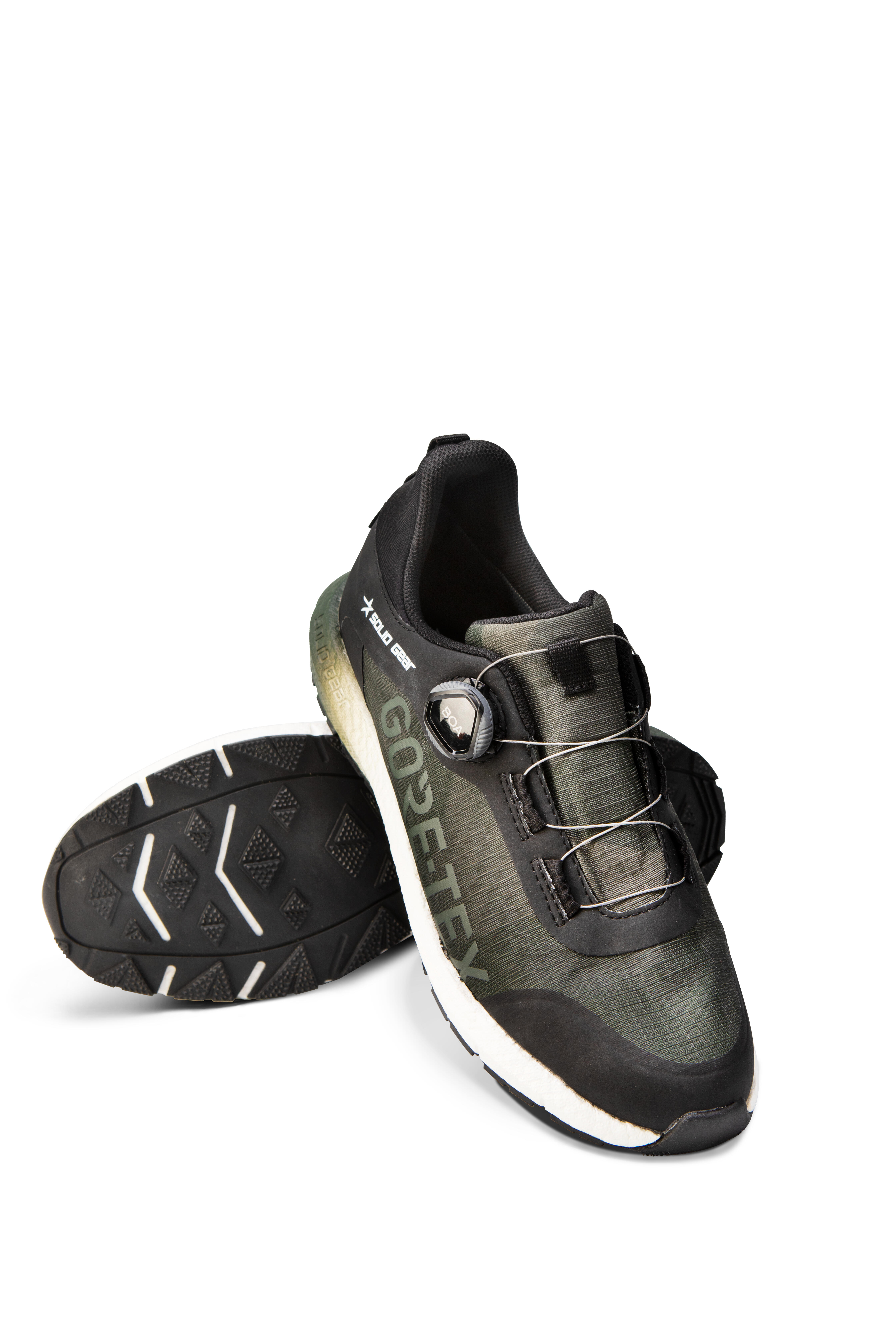 Zapatos de seguridad solid gear dynamo gtx fo negro t39