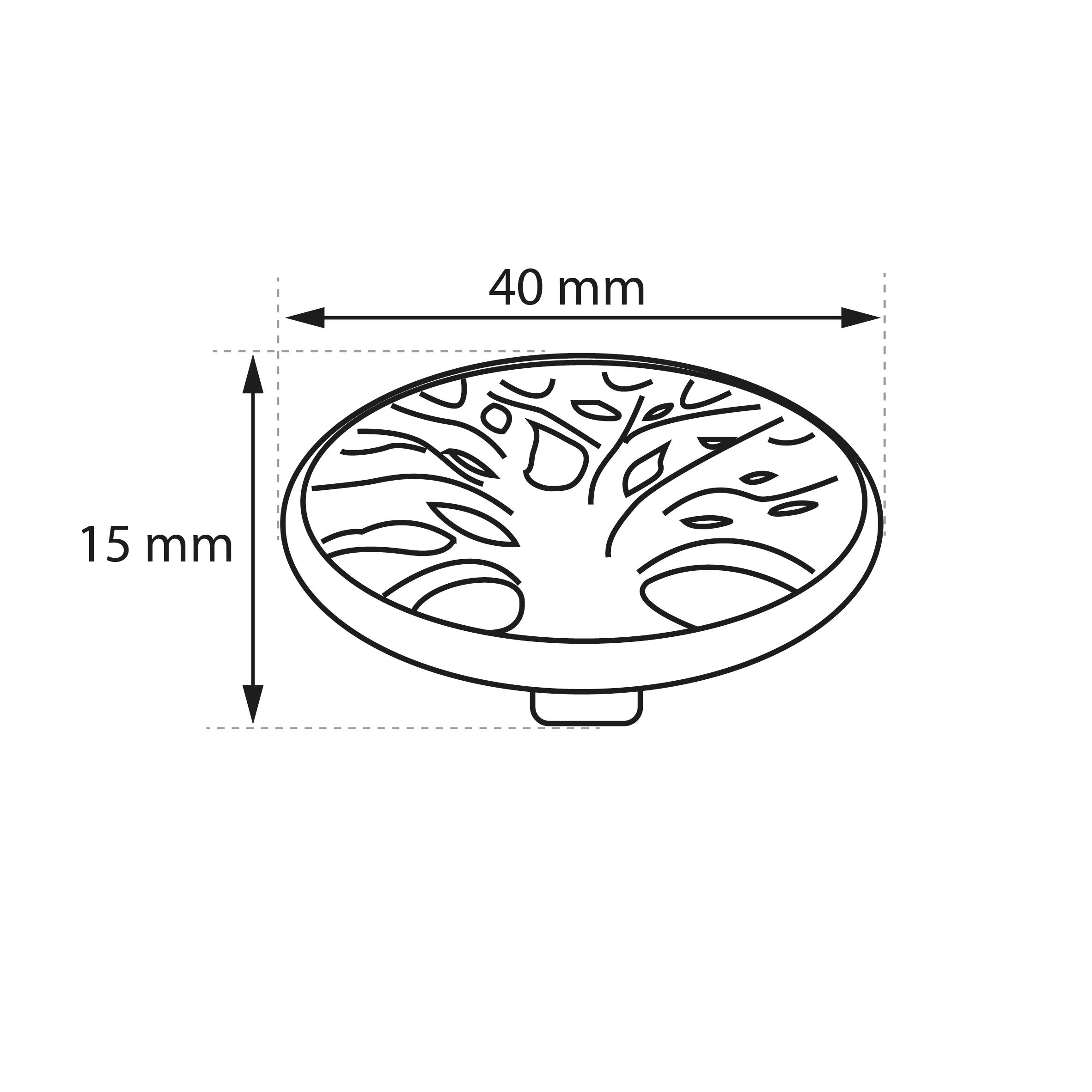 Bouton Vintage / Cadran Bombé Arbre 6 Mm De Marque Bulgin - Diamètre 30mm - Reconditionné