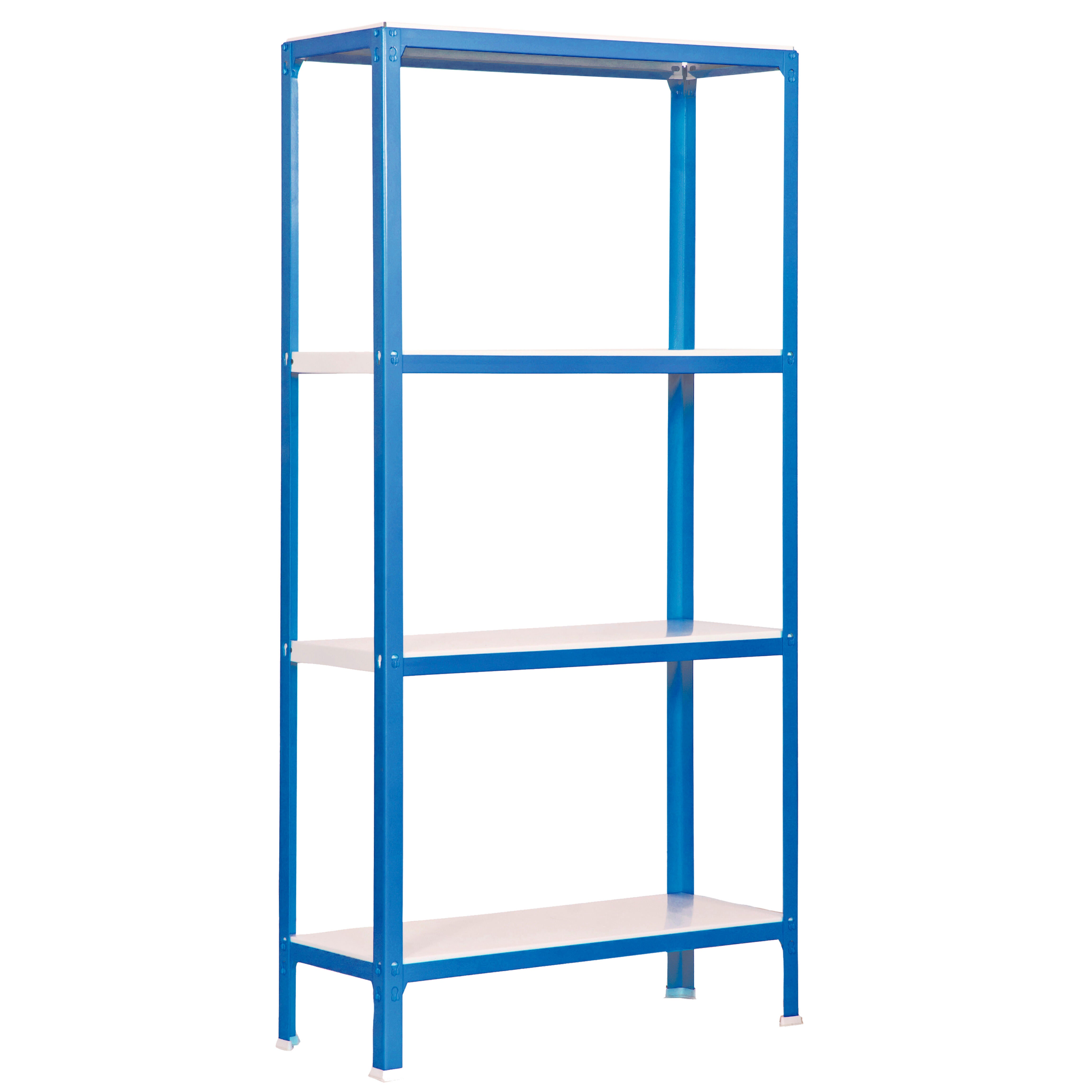 Estanteria sin tornillos homeclick azul mini 4/40