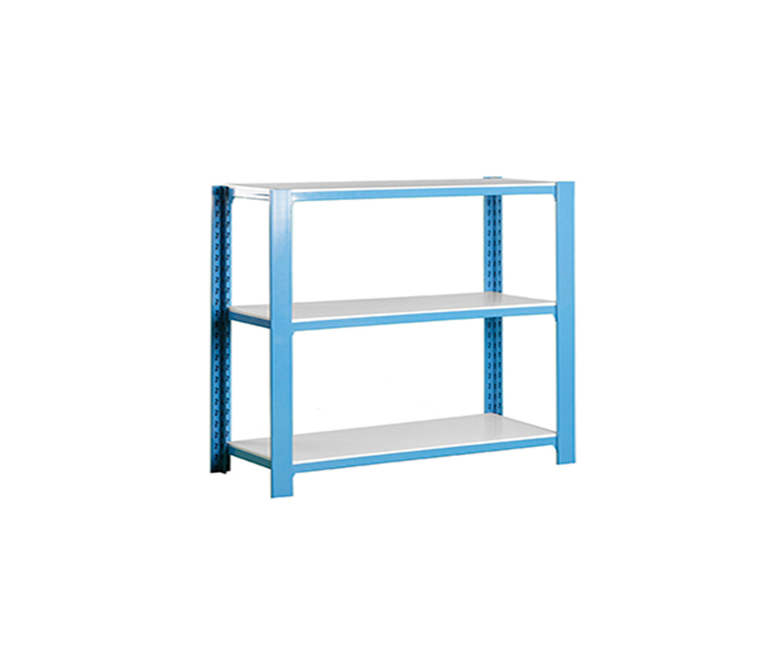Estantería sin tornillos officlick inicial azul 100x90x30