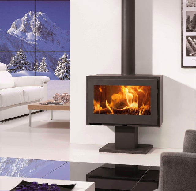 Poêle à bois Maja PANADERO 18405 noir, 7 kW