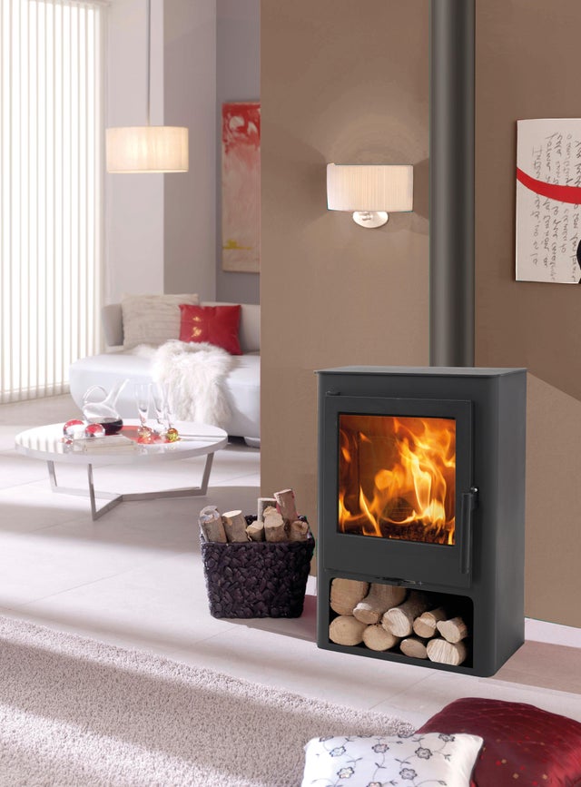Poêle à bois Knysna PANADERO 18701 noir, 5.9 kW