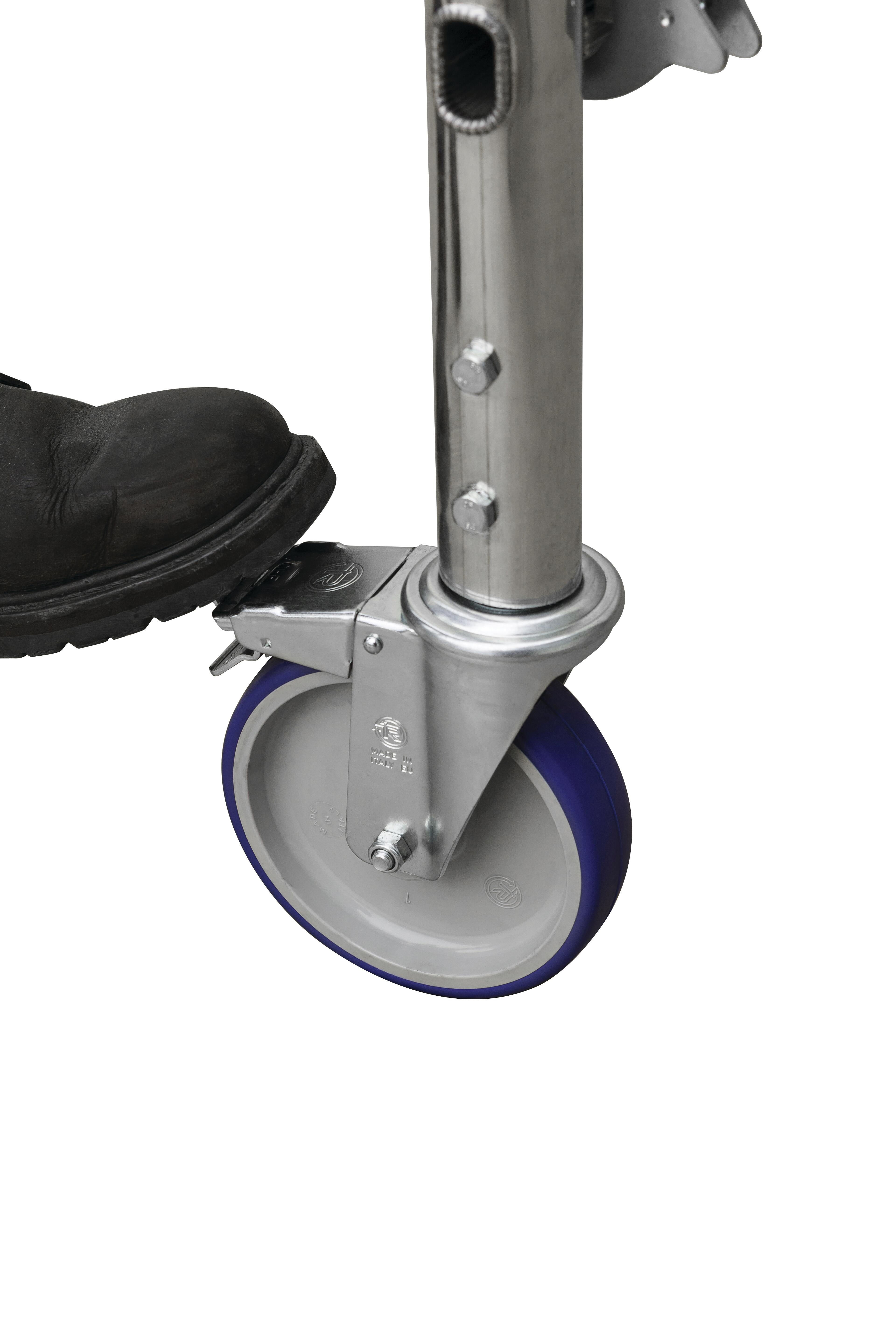 Echafaudage mobile aluminium 439703 CENTAURE, hauteur de plateau 2.92 m - 4