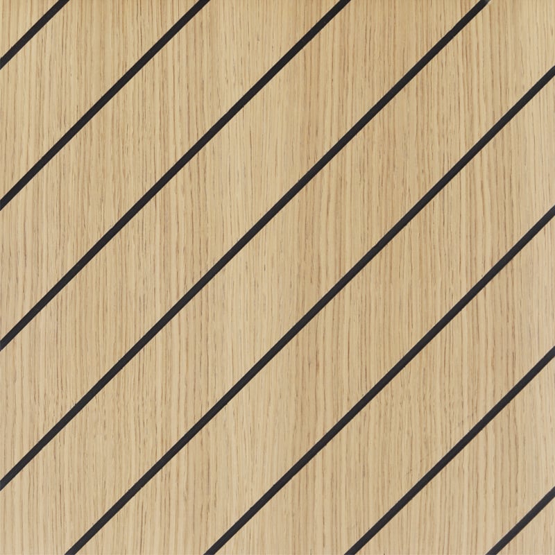 Panele ścienne MDF frezowane Skos 30x30 cm