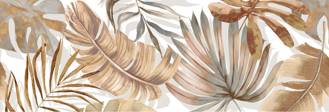 AZULEJO PASTA BLANCA 30X90CM FLORAL CALIDO A