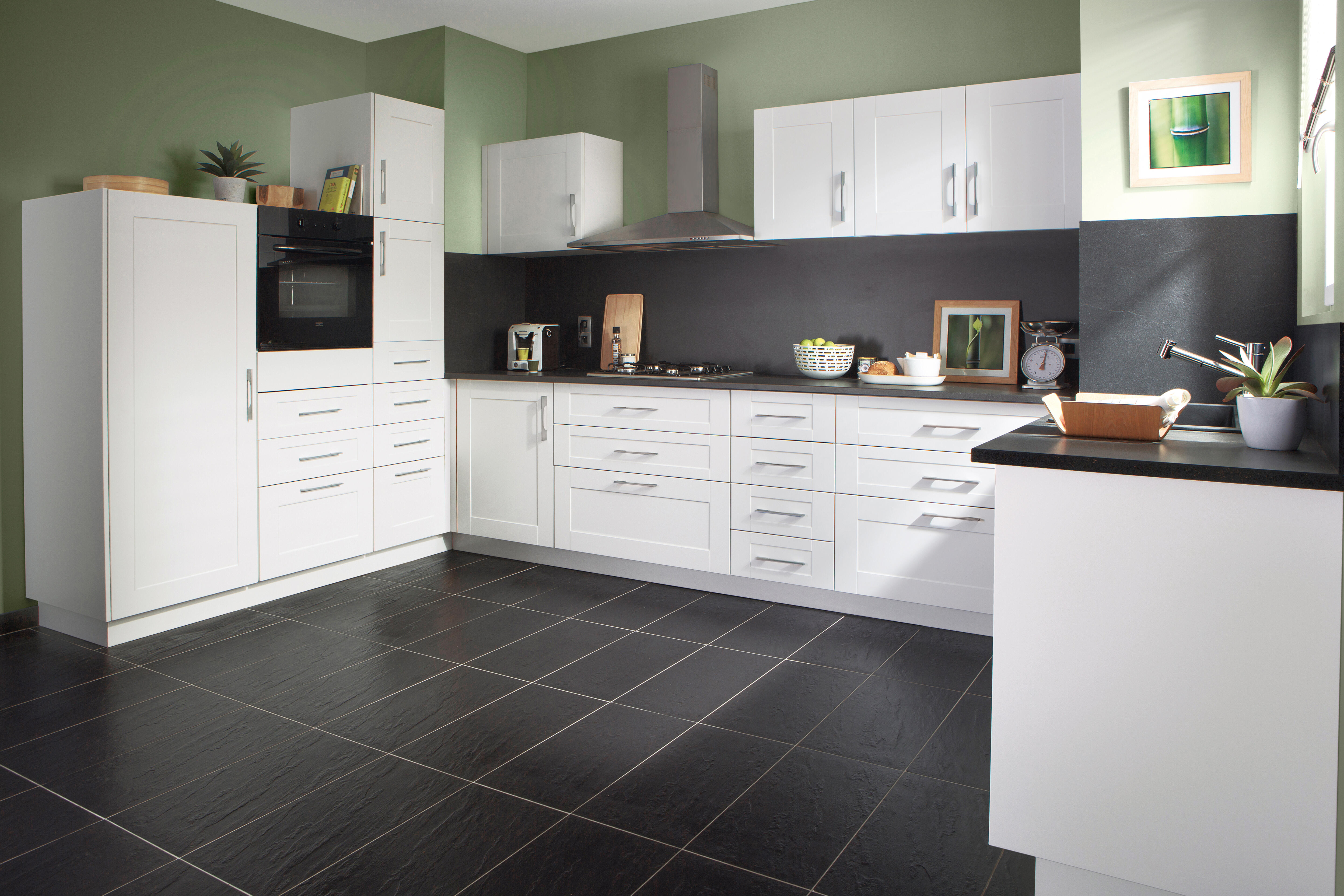 Porte sur hotte largeur 90 cm - LEA - 4