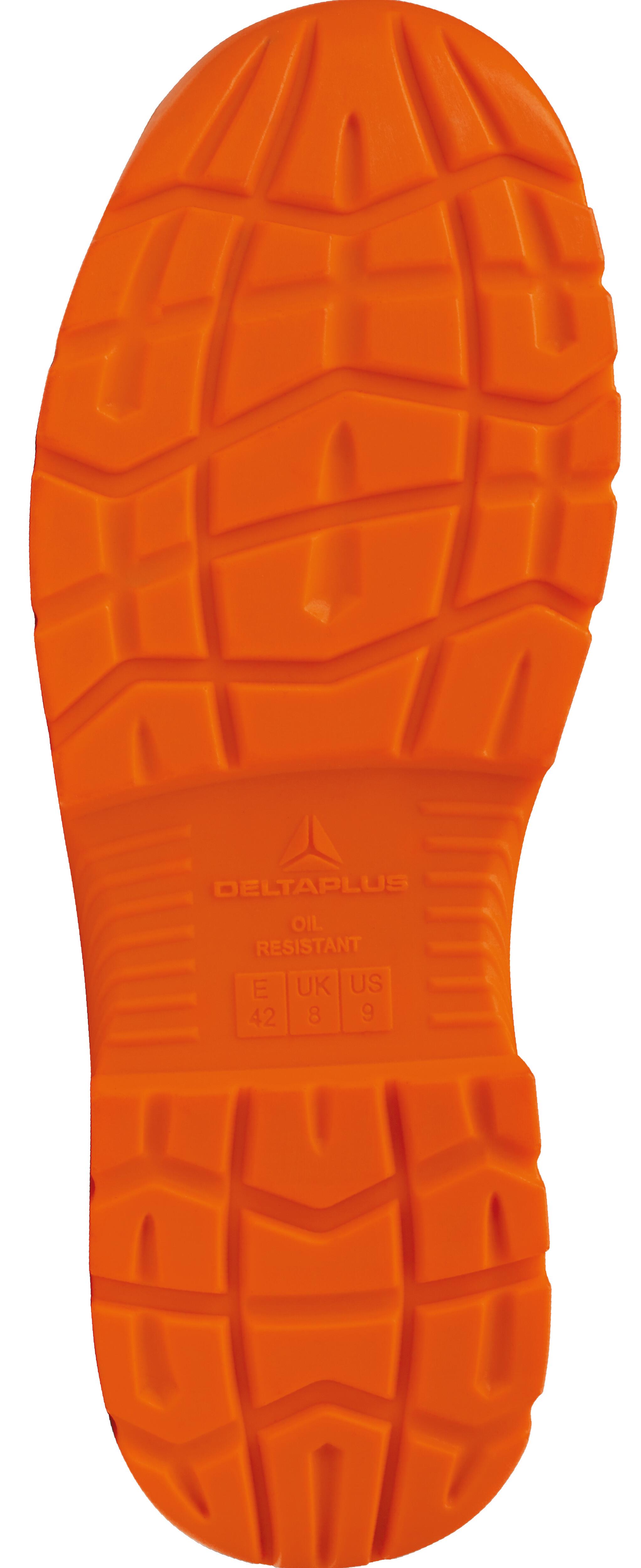 Chaussure de sécurité basse S1P Bleu/Orange T.44 RIMINI4 - DELTAPLUS - 2
