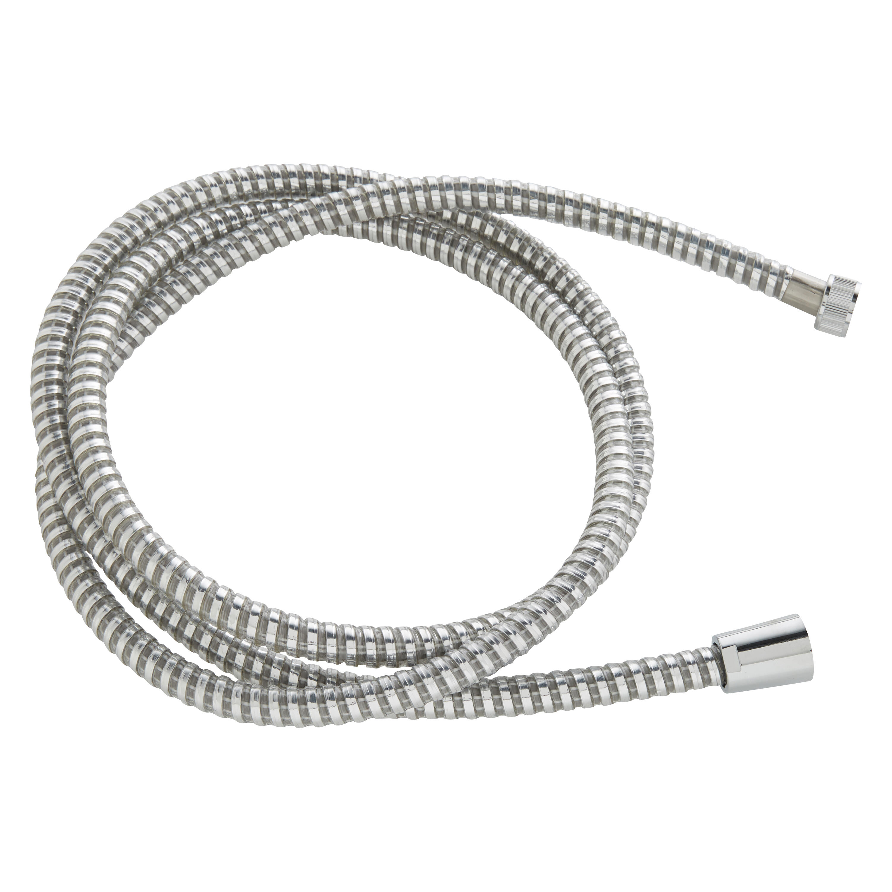 Flexible de douche longueur 200 cm blanc finition chromée - 3