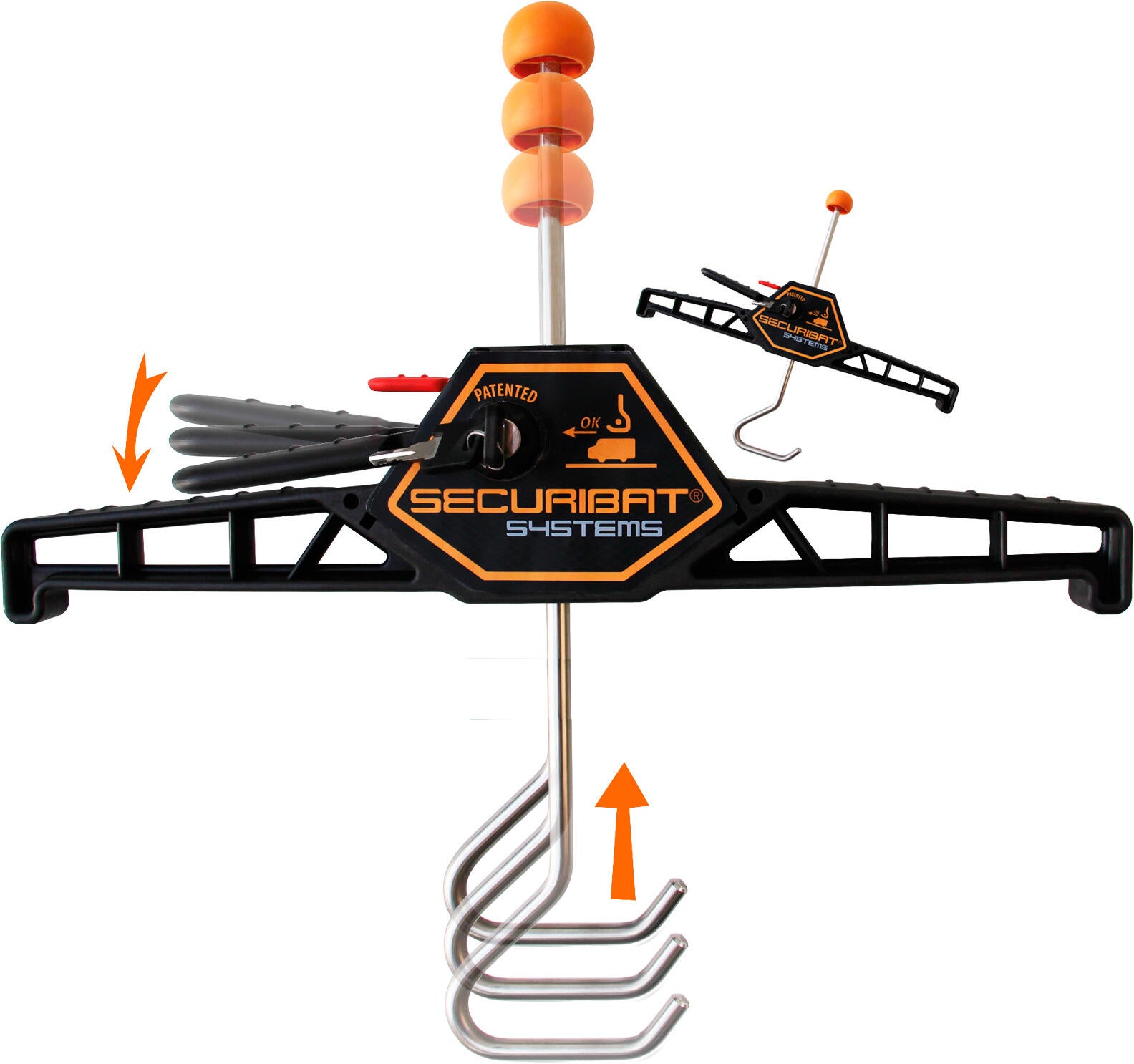 Fixe échelle antivol pour galerie x2 - DAFORIB  - 4