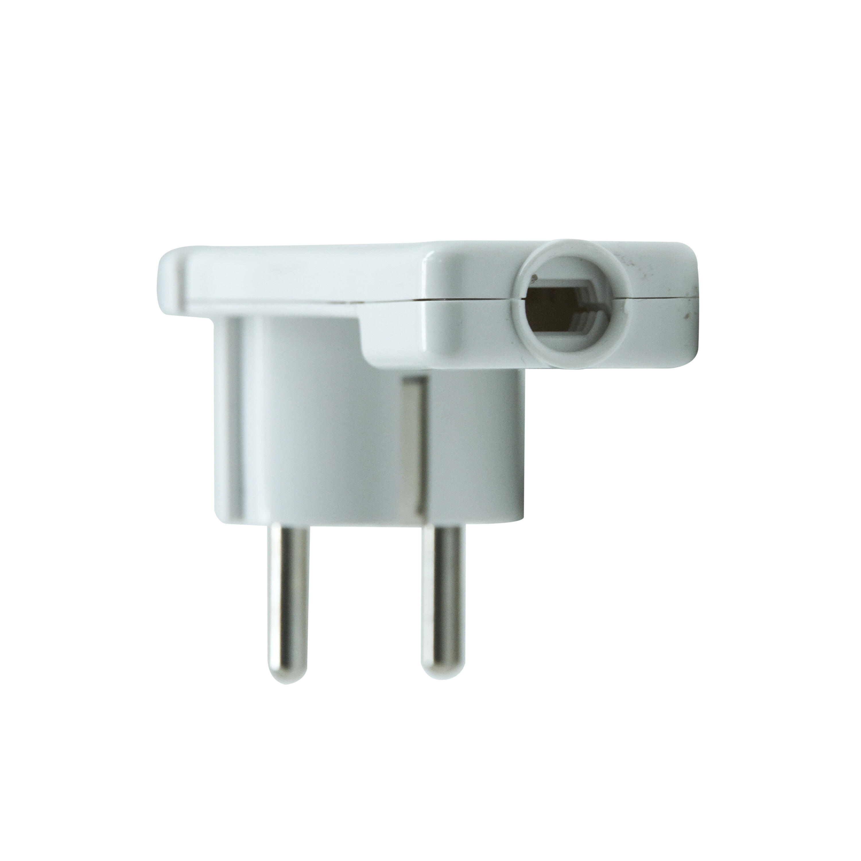 FICHE MALE 2P+T EXTRA PLATE 16A Blanc - 4