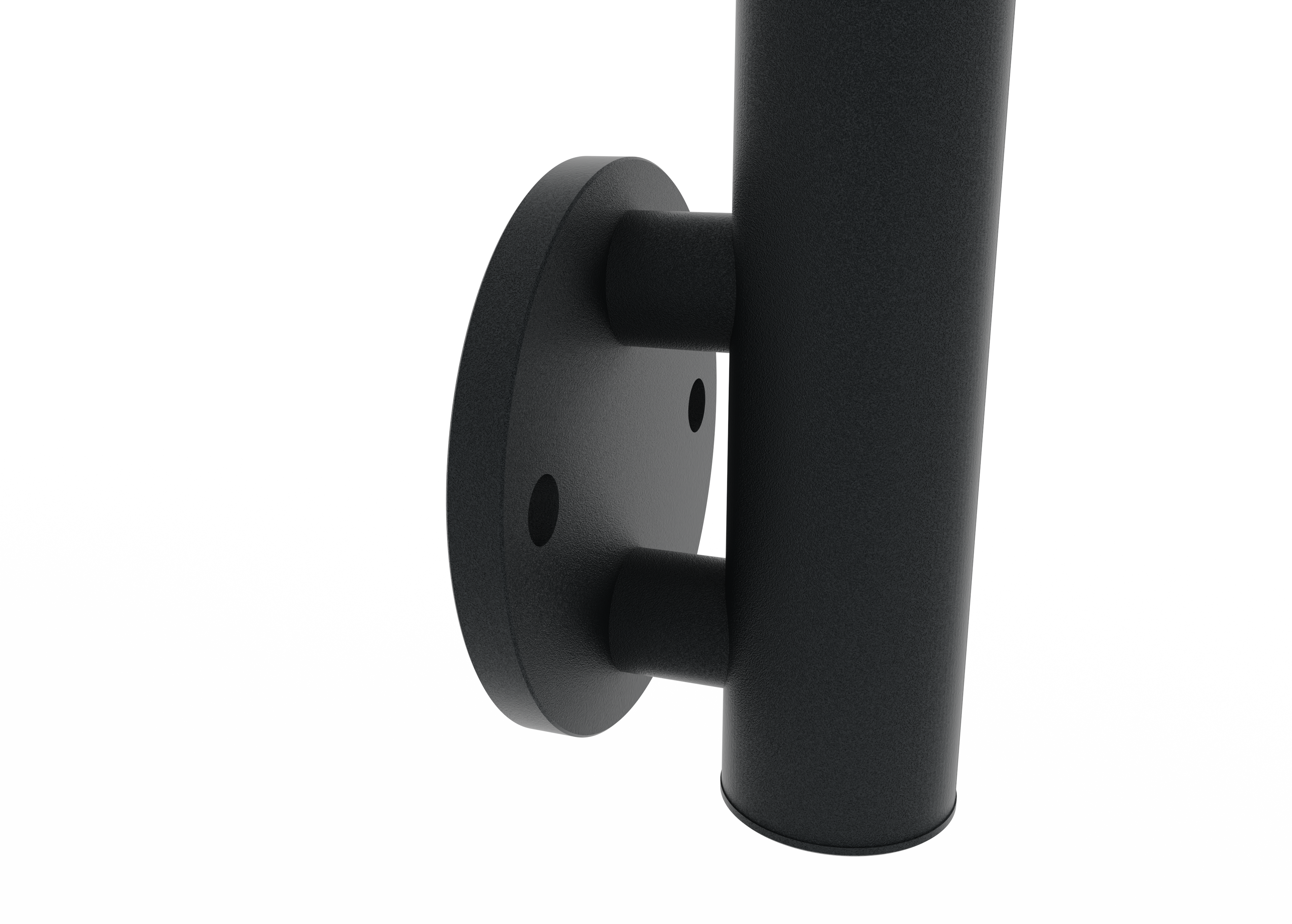 Garde corps intérieur et extérieur aluminium Long.2m gris anthracite fixation au sol, en kit - 7
