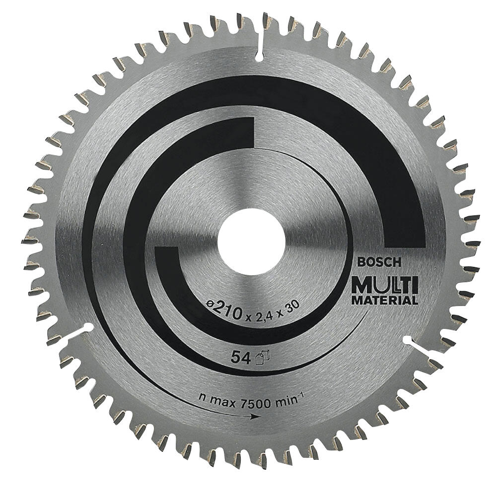 Lame scie circulaire multi-matériaux Diam.210 mm - 2608640511 BOSCH  - 4