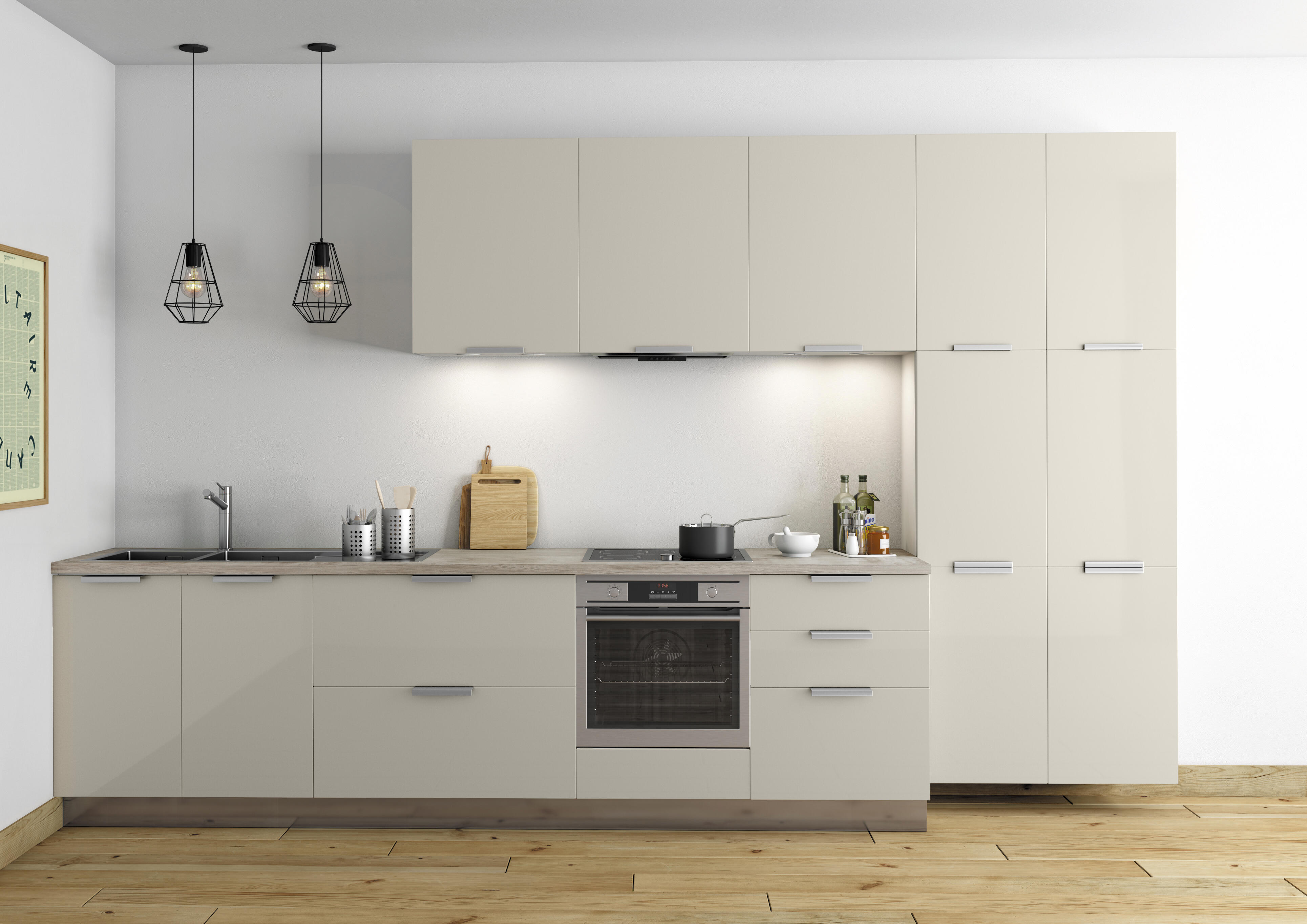 Porte sur hotte largeur 60 cm - CALIPSO - 2