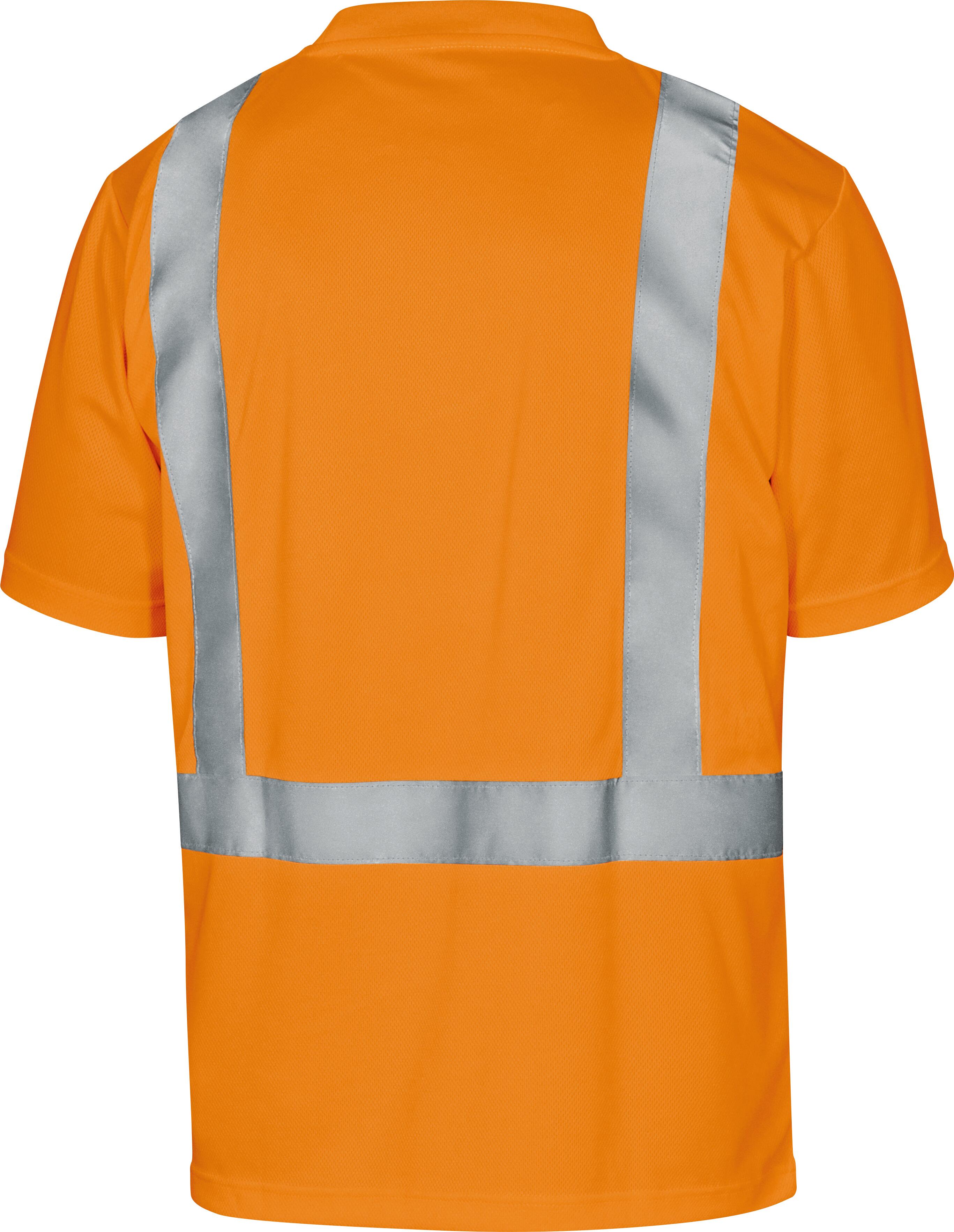 T-shirt de travail haute visibilité orange  T.L - DELTA PLUS - 2