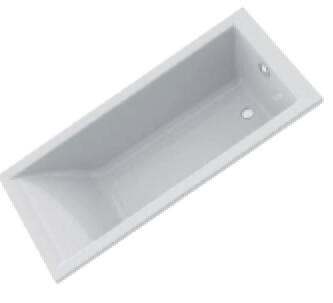 Baignoire rectangulaire blanche L.170 x l.75 cm Cléopâtre - VALENTIN - 3