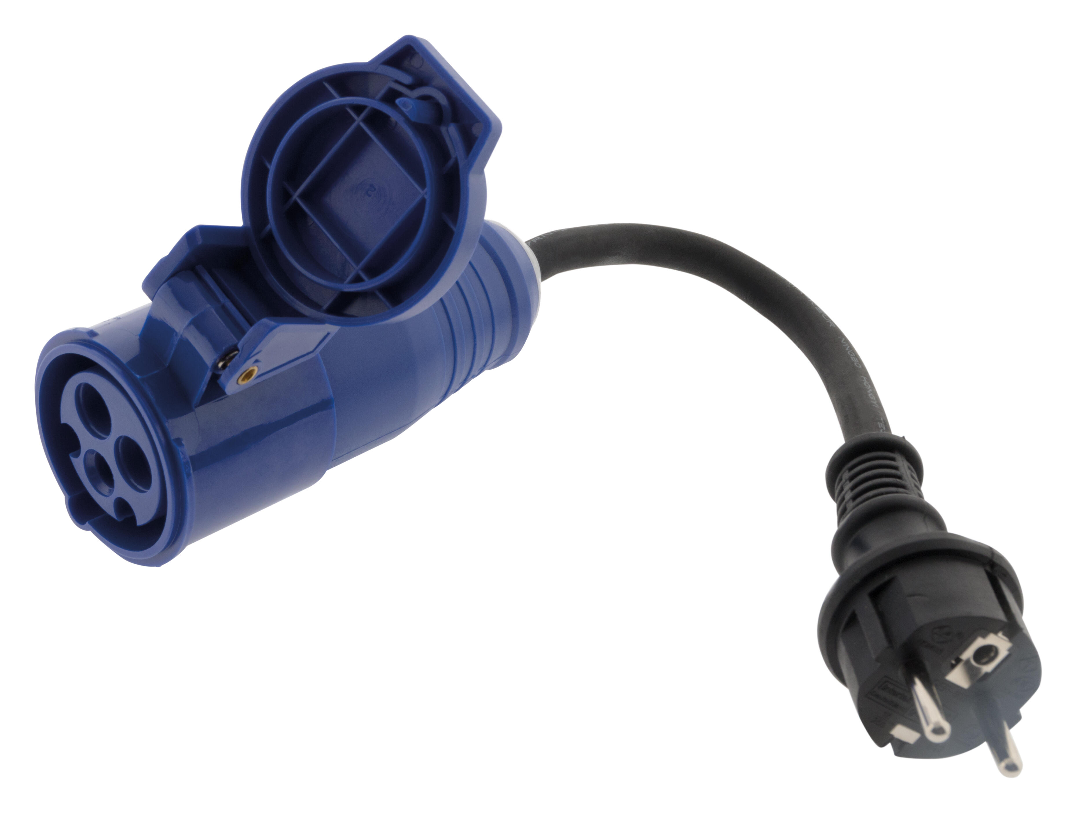 Adaptateur caravane femelle CEE17 en mâle 16A - 4