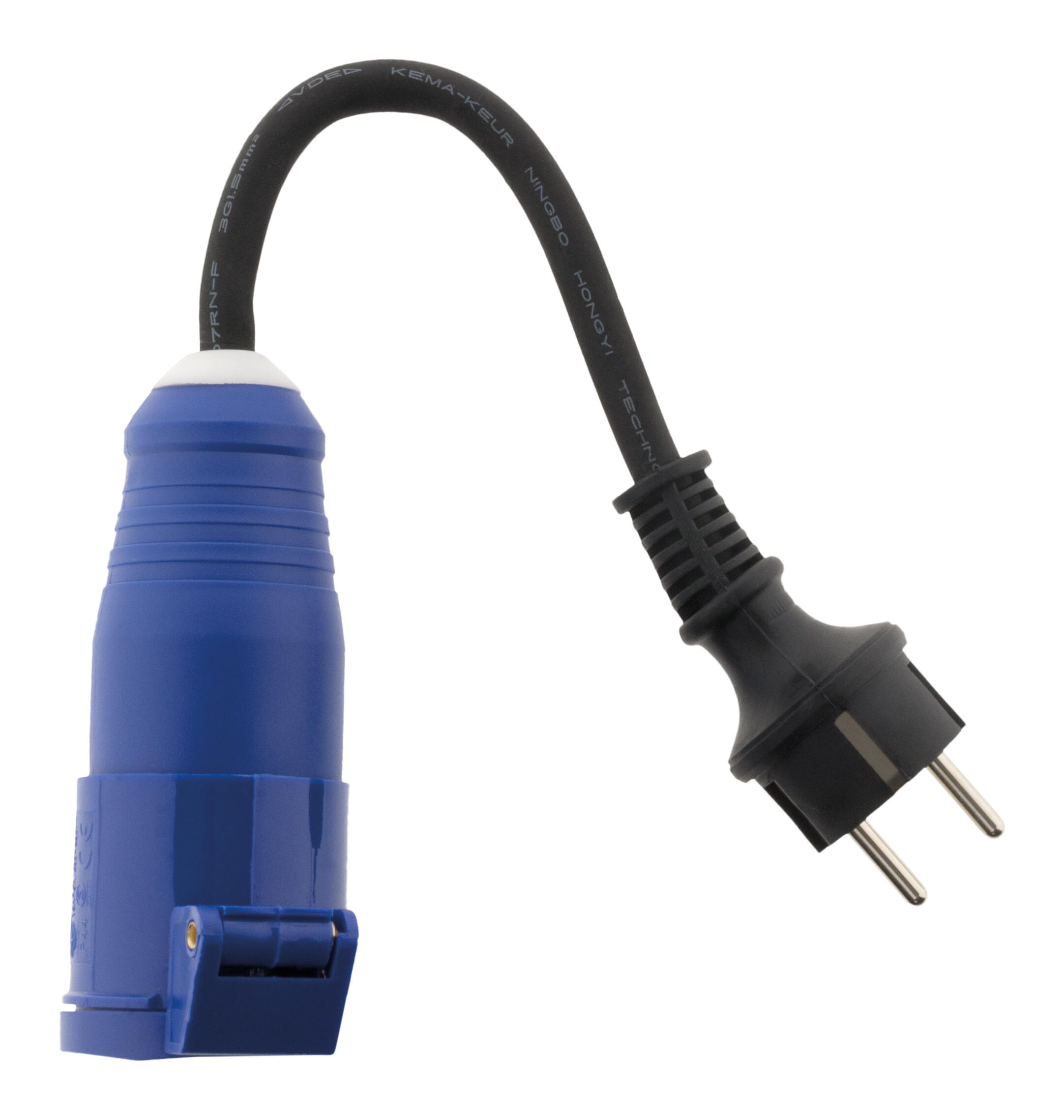 Adaptateur caravane femelle CEE17 en mâle 16A - 3