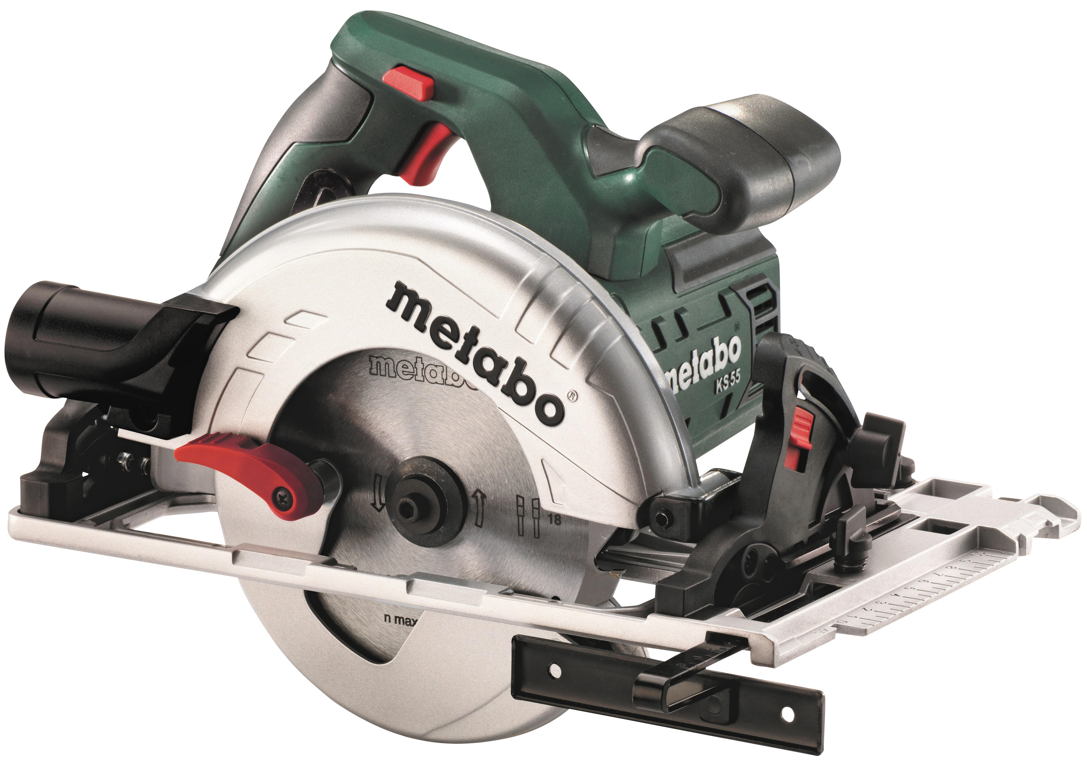 Scie circulaire filaire 1200W Diam.160mm - METABO KS55FS - 8
