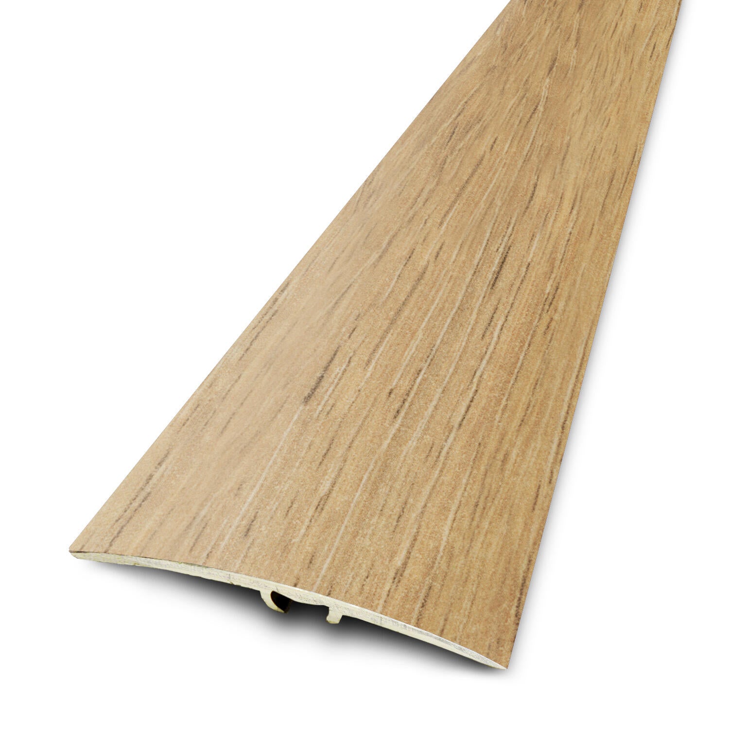 Barre de seuil aluminium chêne à visser L.93 x l.4,10 cm Fario - 3