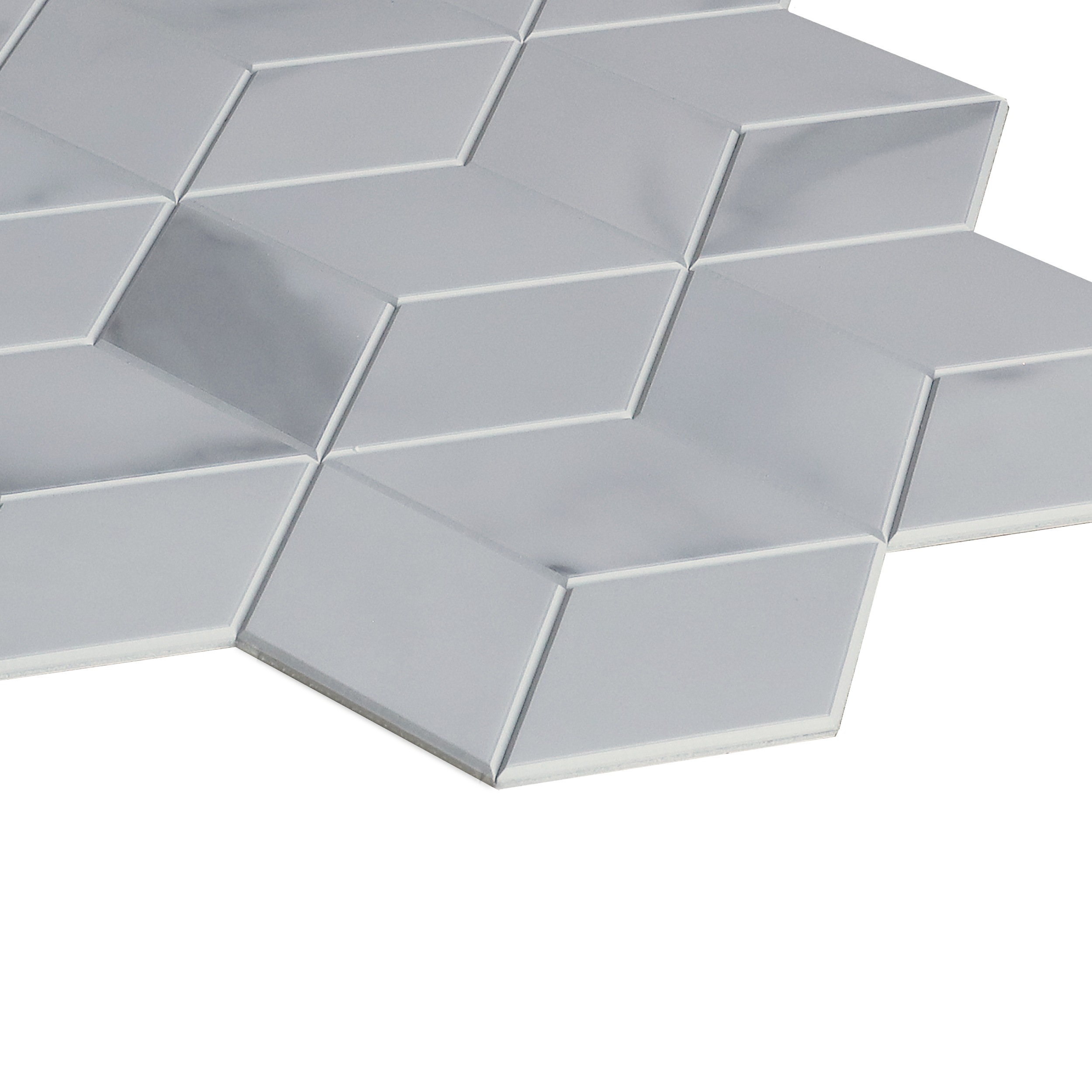 Panele ścienne Deko samoprzylepne PCV White Cube 35x29 cm grubość 3 mm - 3