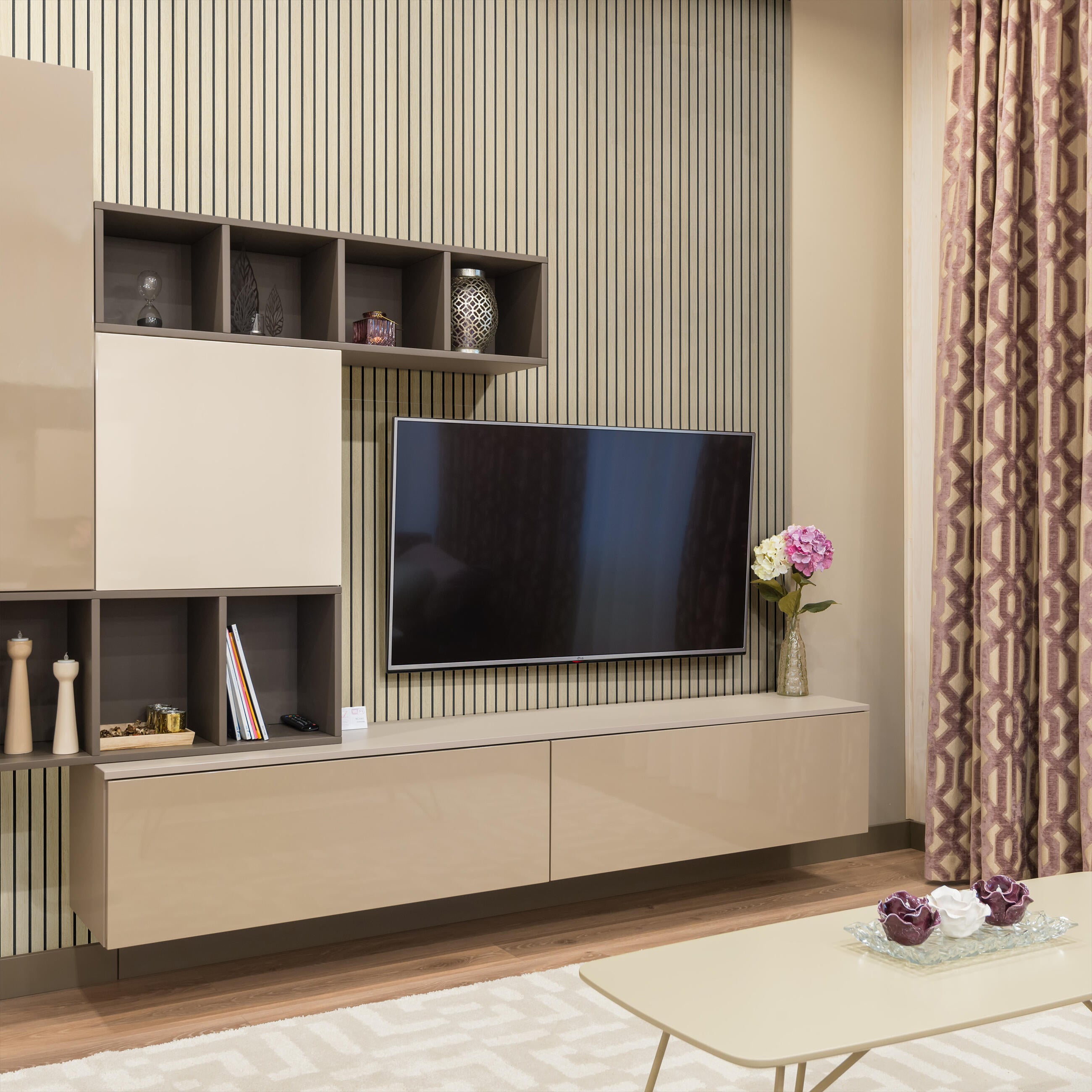 Panel ścienny frezowany Connect Narrow Large 60x240 cm - 2